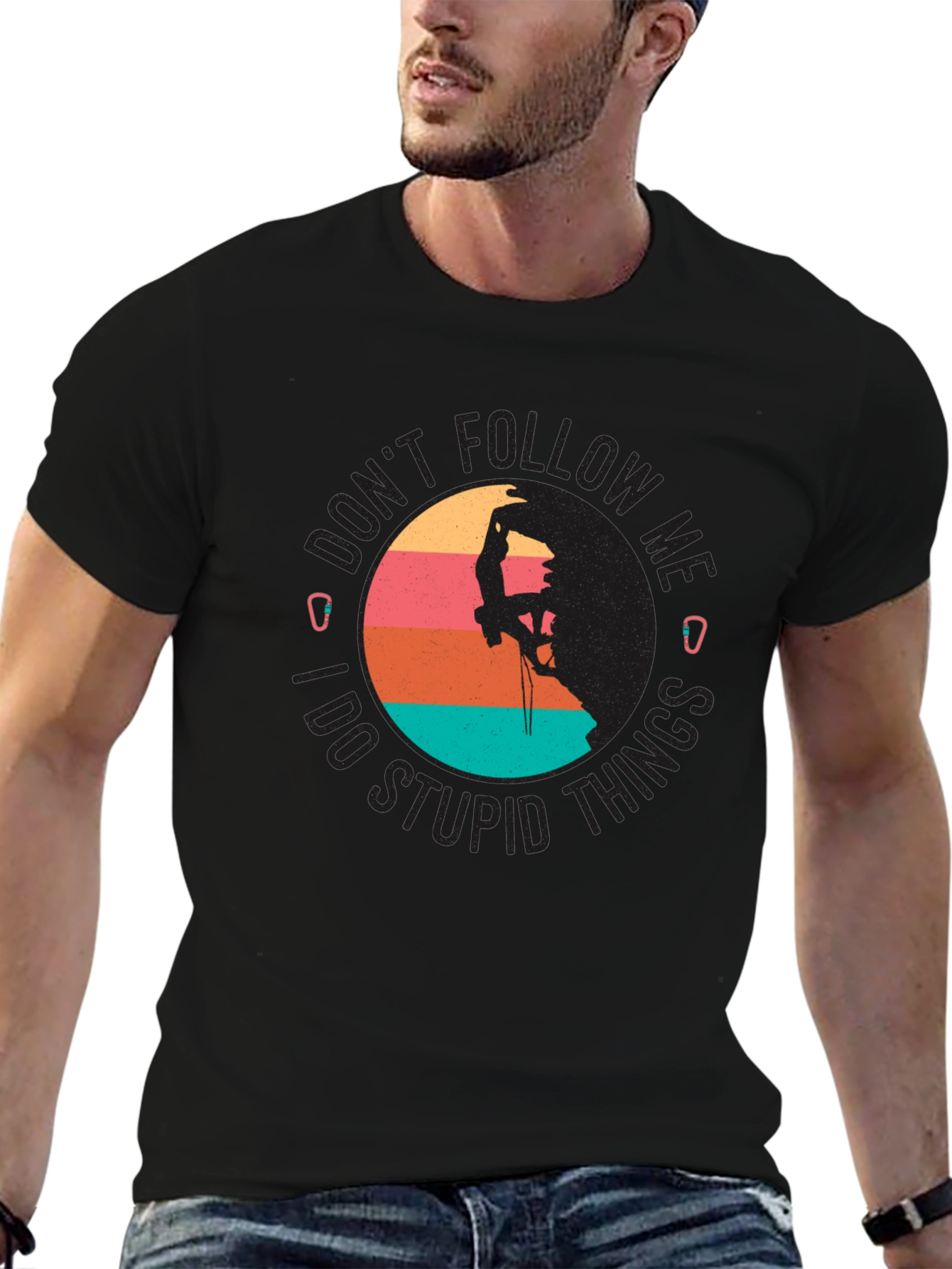 Dont Follow Me Climbing Graphic T-Shirt