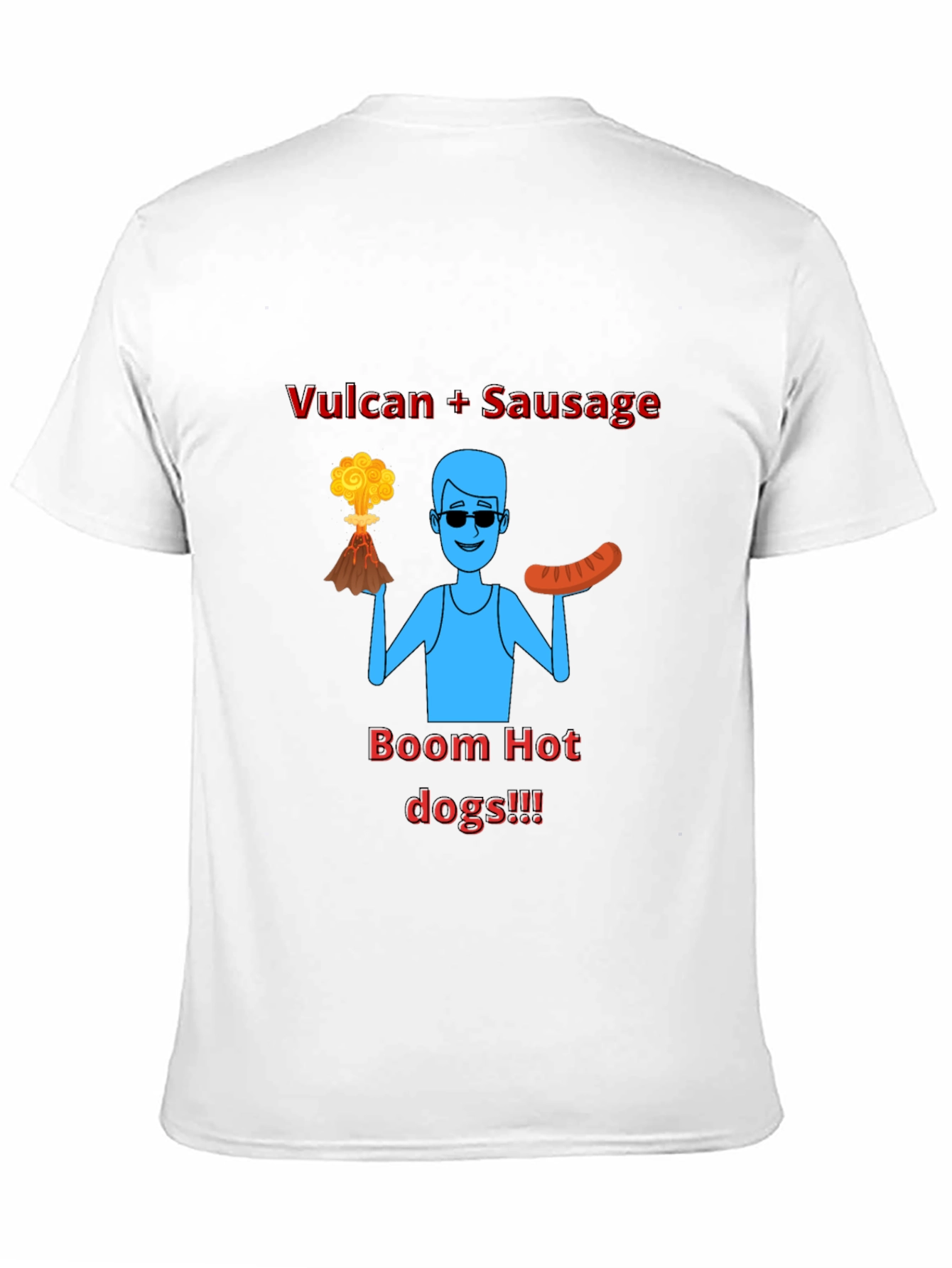 Vulcan Sausage Boom Hot Dogs T-Shirt