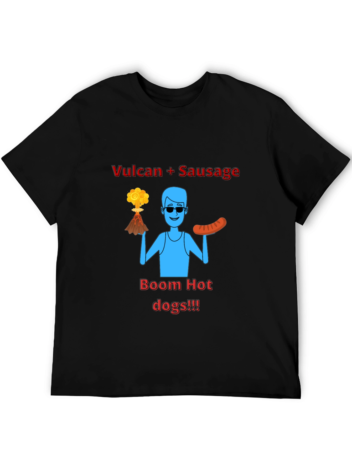Vulcan Sausage Boom Hot Dogs T-Shirt