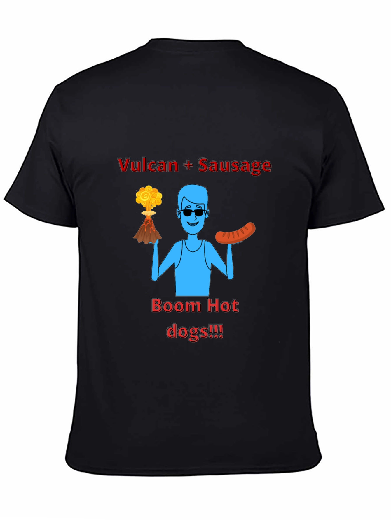 Vulcan Sausage Boom Hot Dogs T-Shirt