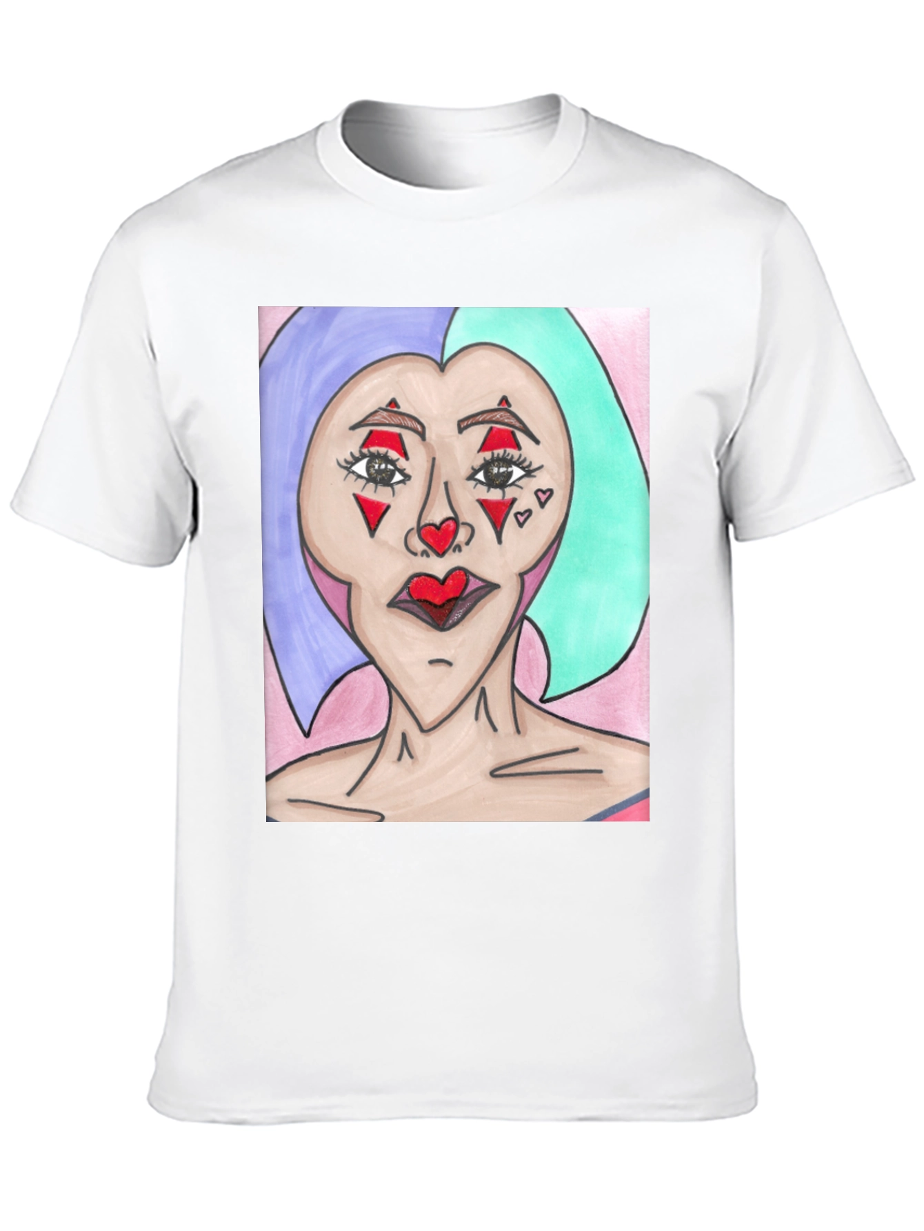 Unique Art Graphic Tee - Statement T-Shirt