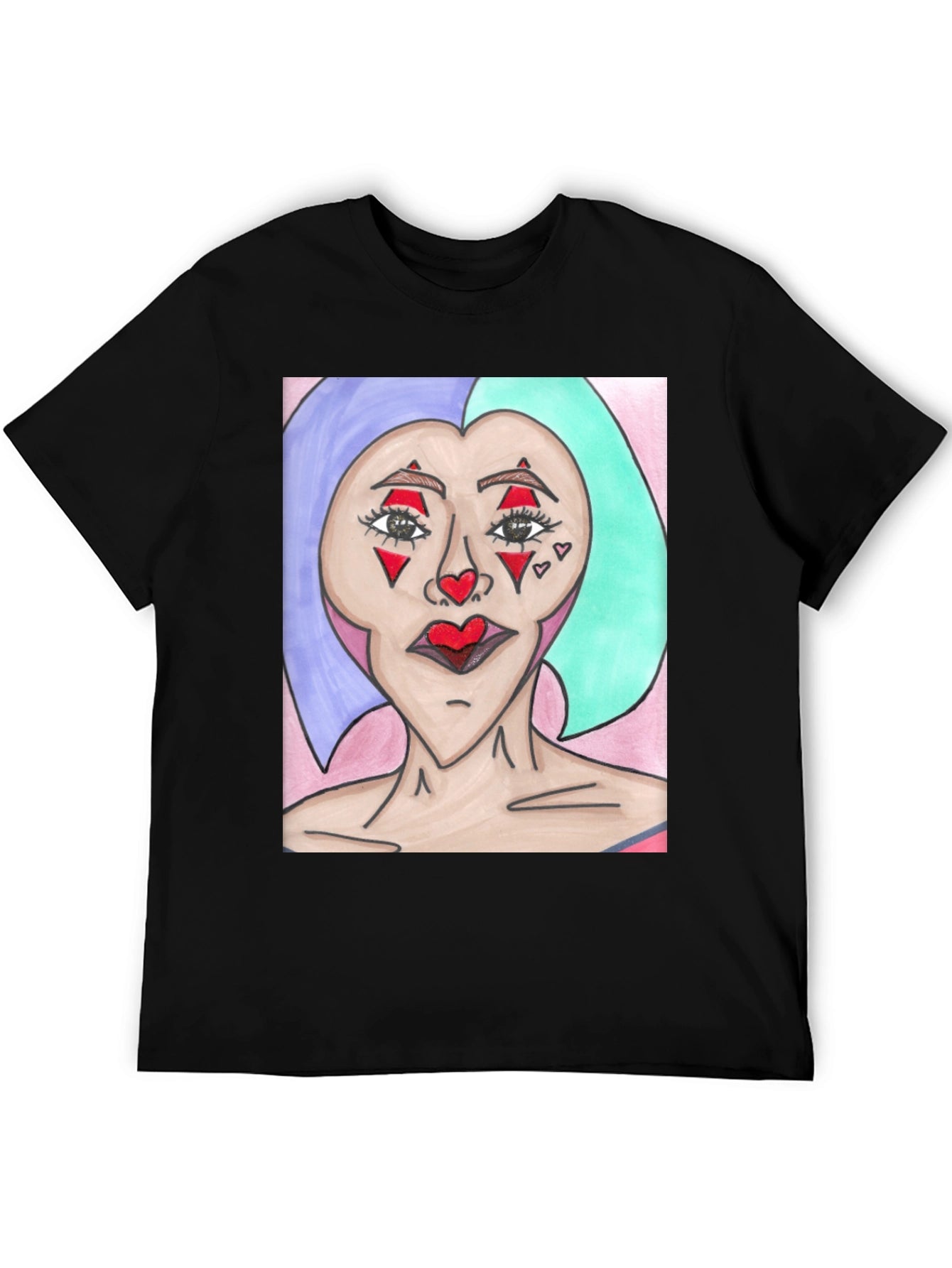 Unique Art Graphic Tee - Statement T-Shirt