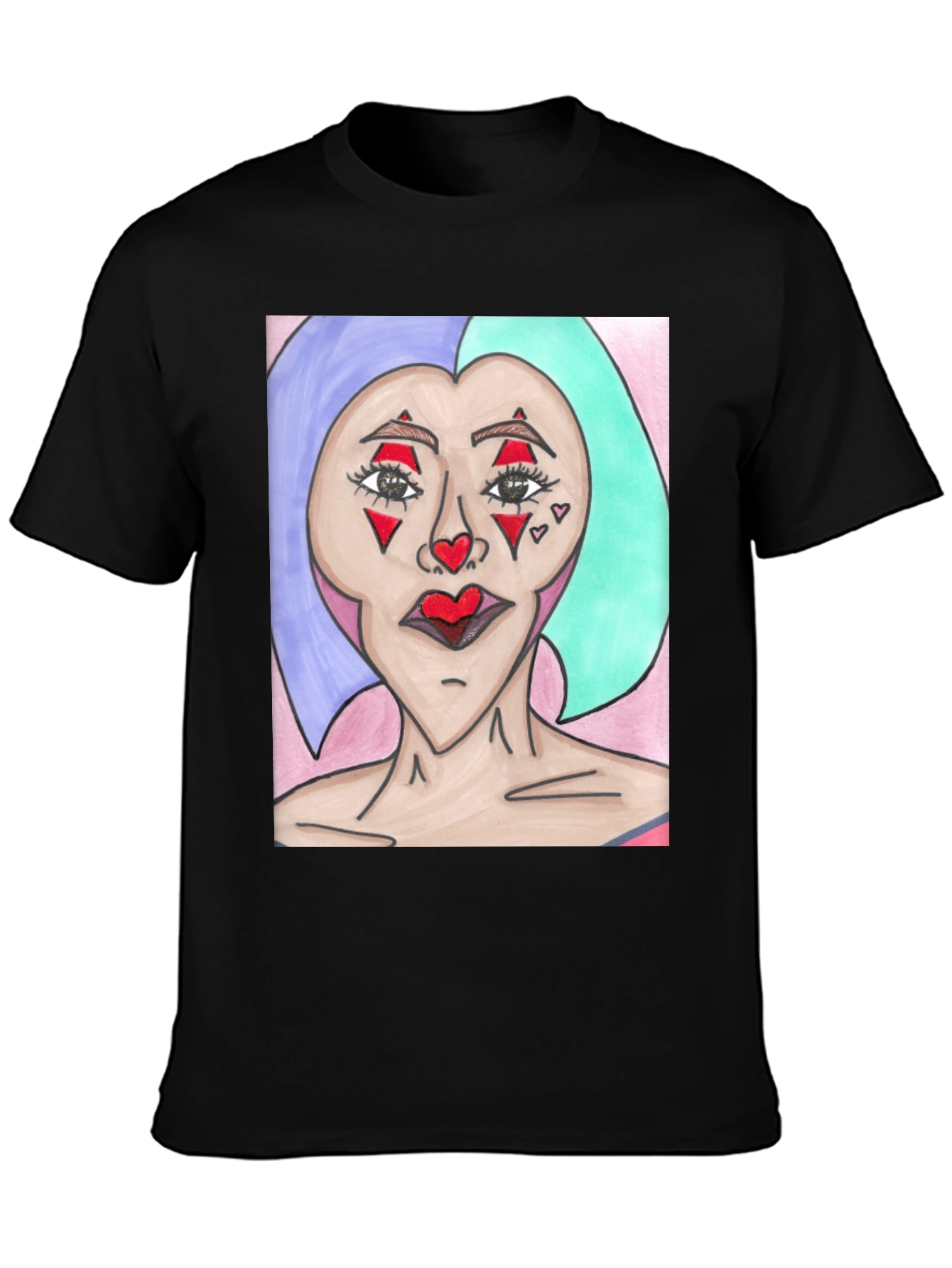 Unique Art Graphic Tee - Statement T-Shirt
