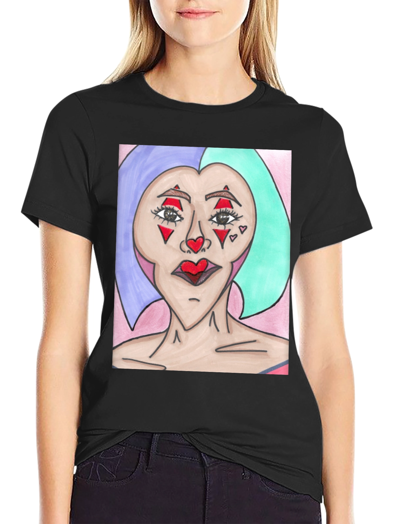 Unique Art Graphic Tee - Statement T-Shirt