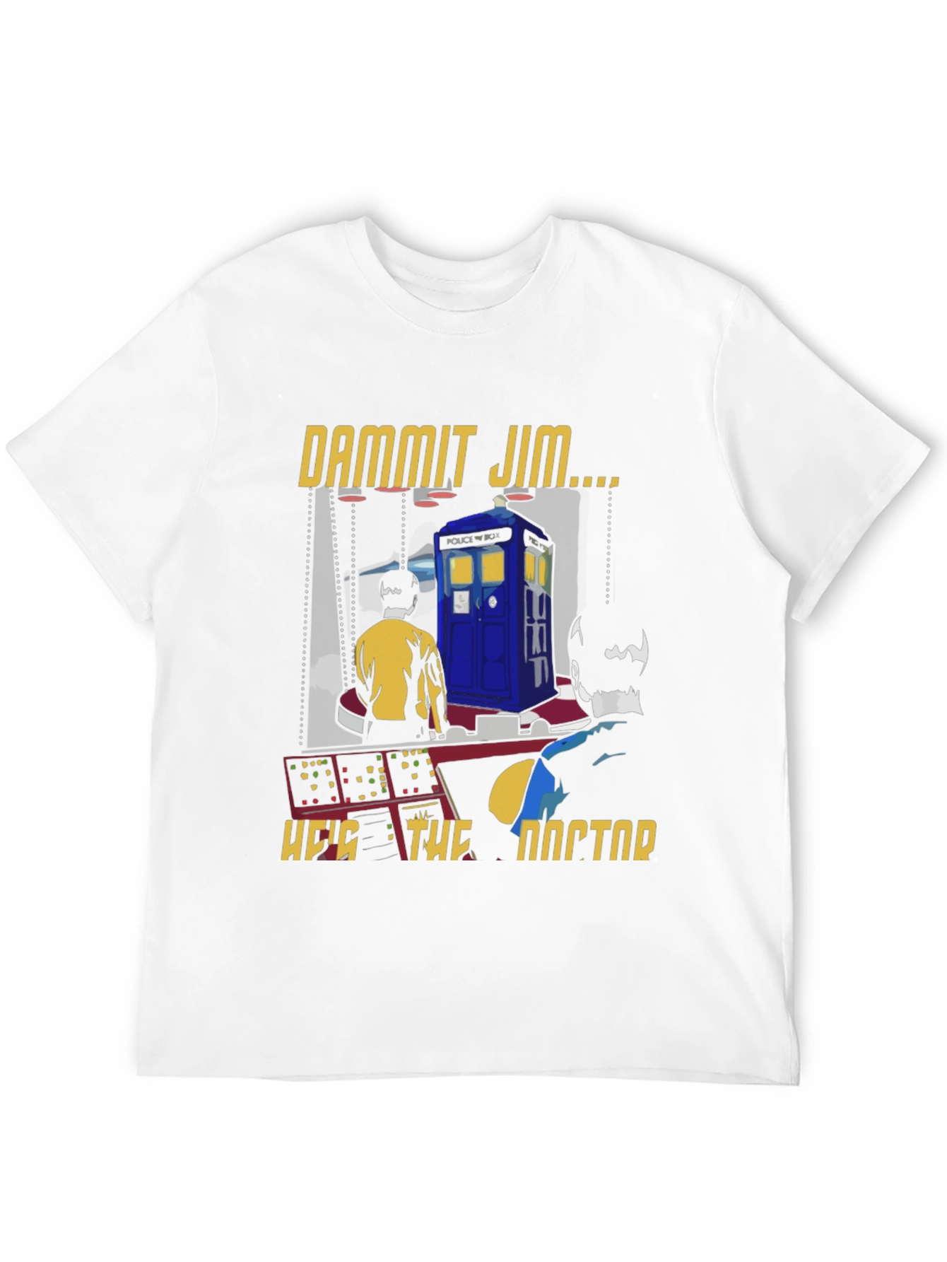 Dammit Jim Hes The Doctor T-Shirt