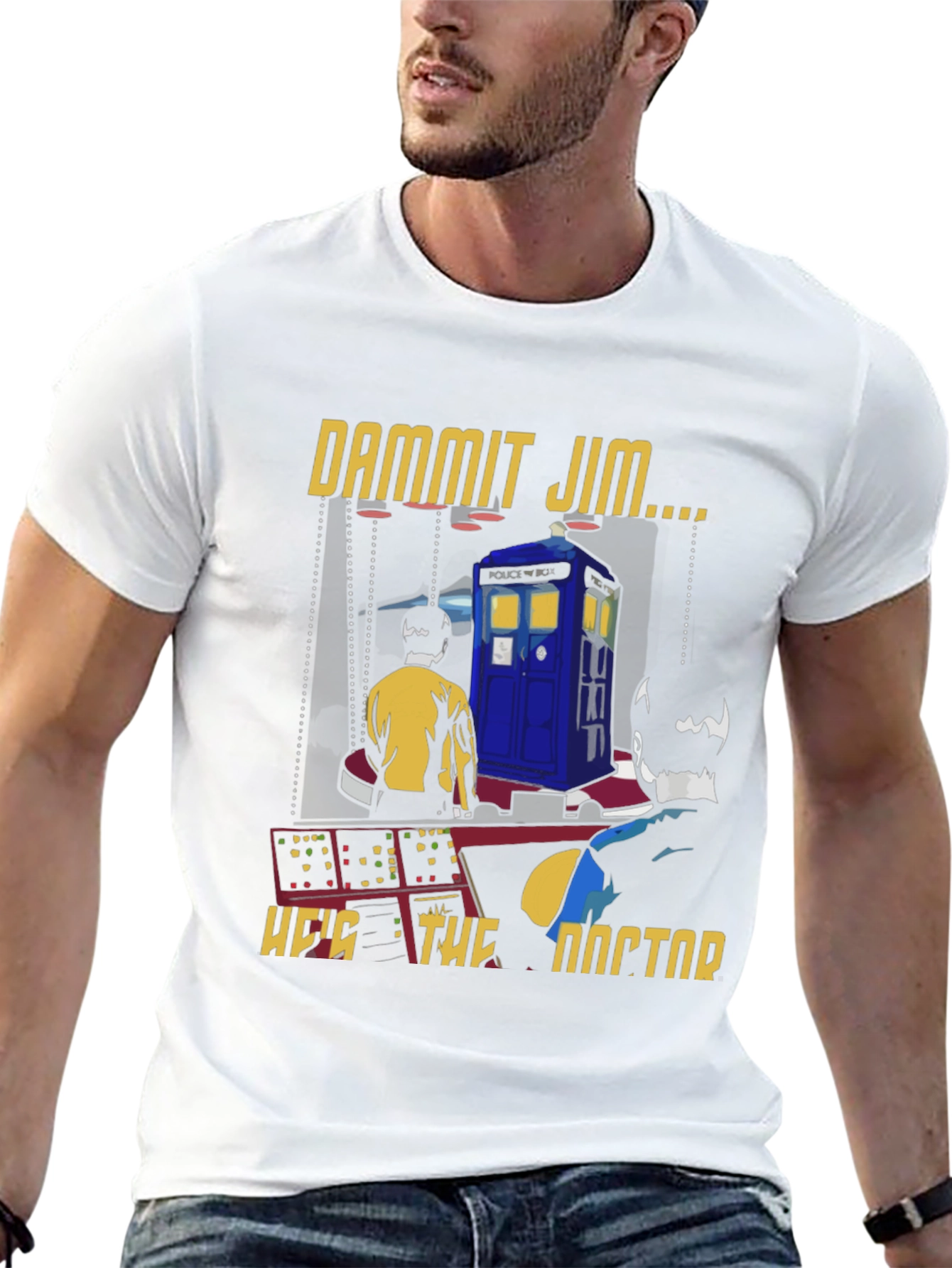 Dammit Jim Hes The Doctor T-Shirt