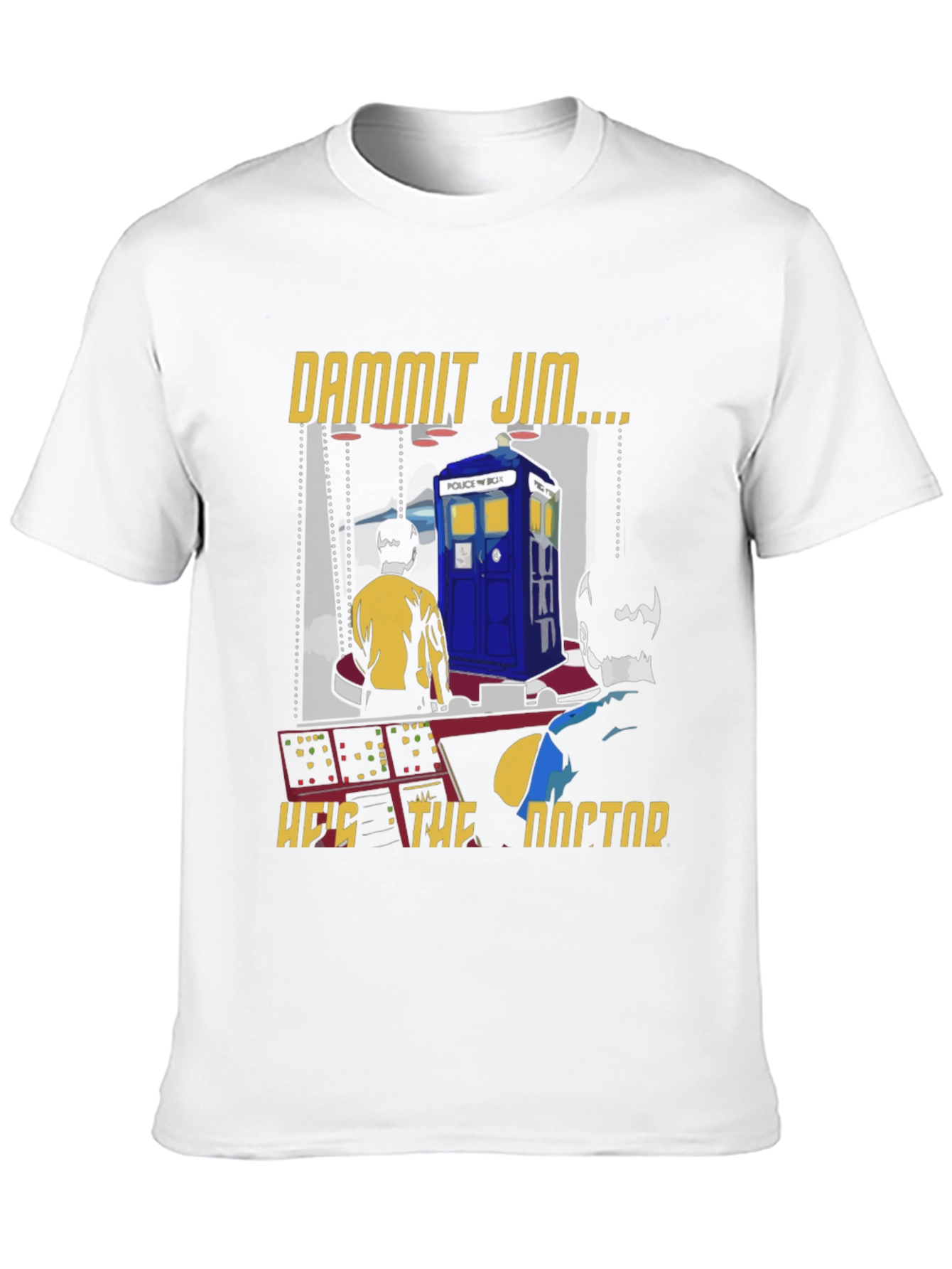Dammit Jim Hes The Doctor T-Shirt