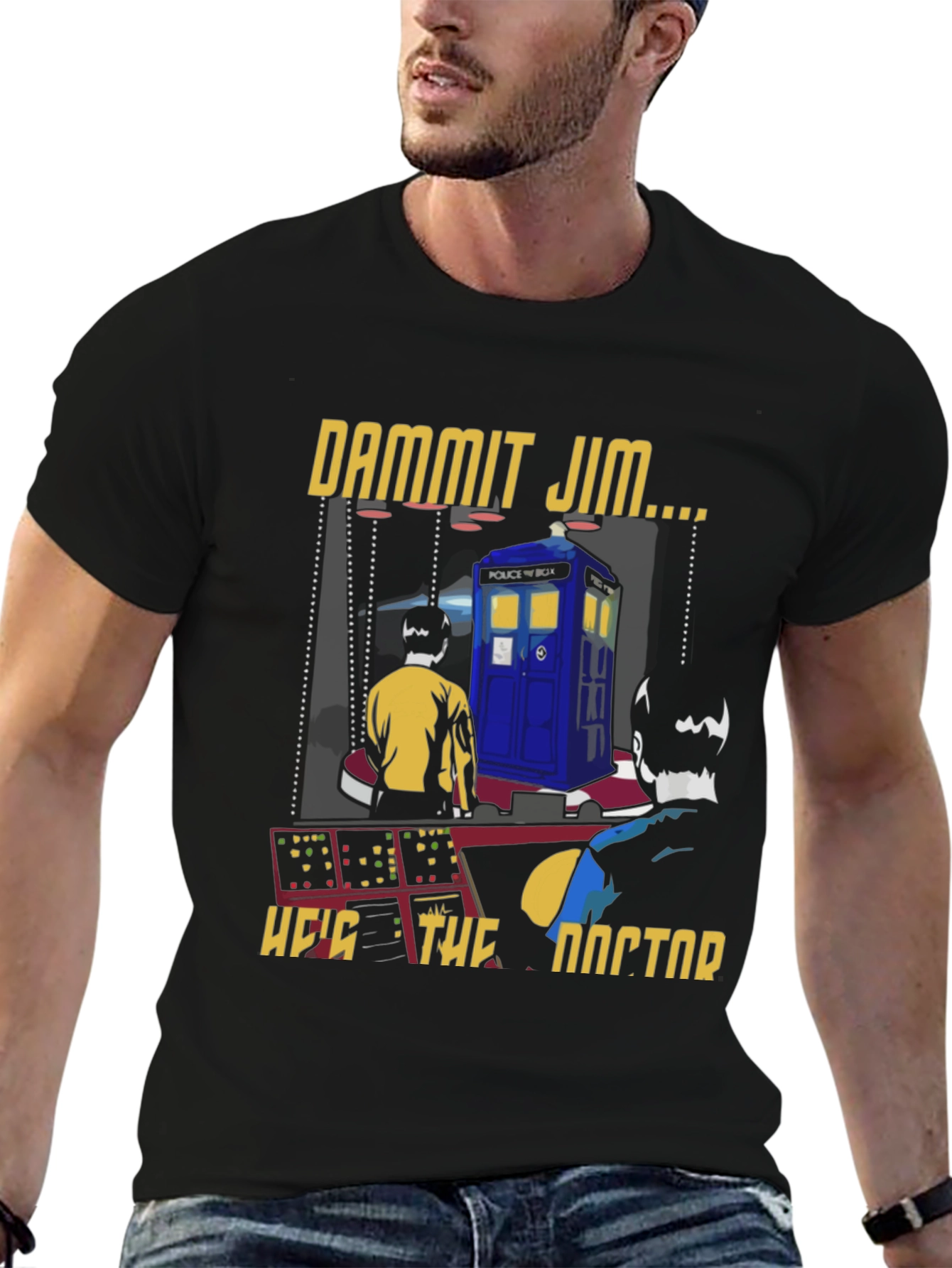 Dammit Jim Hes The Doctor T-Shirt