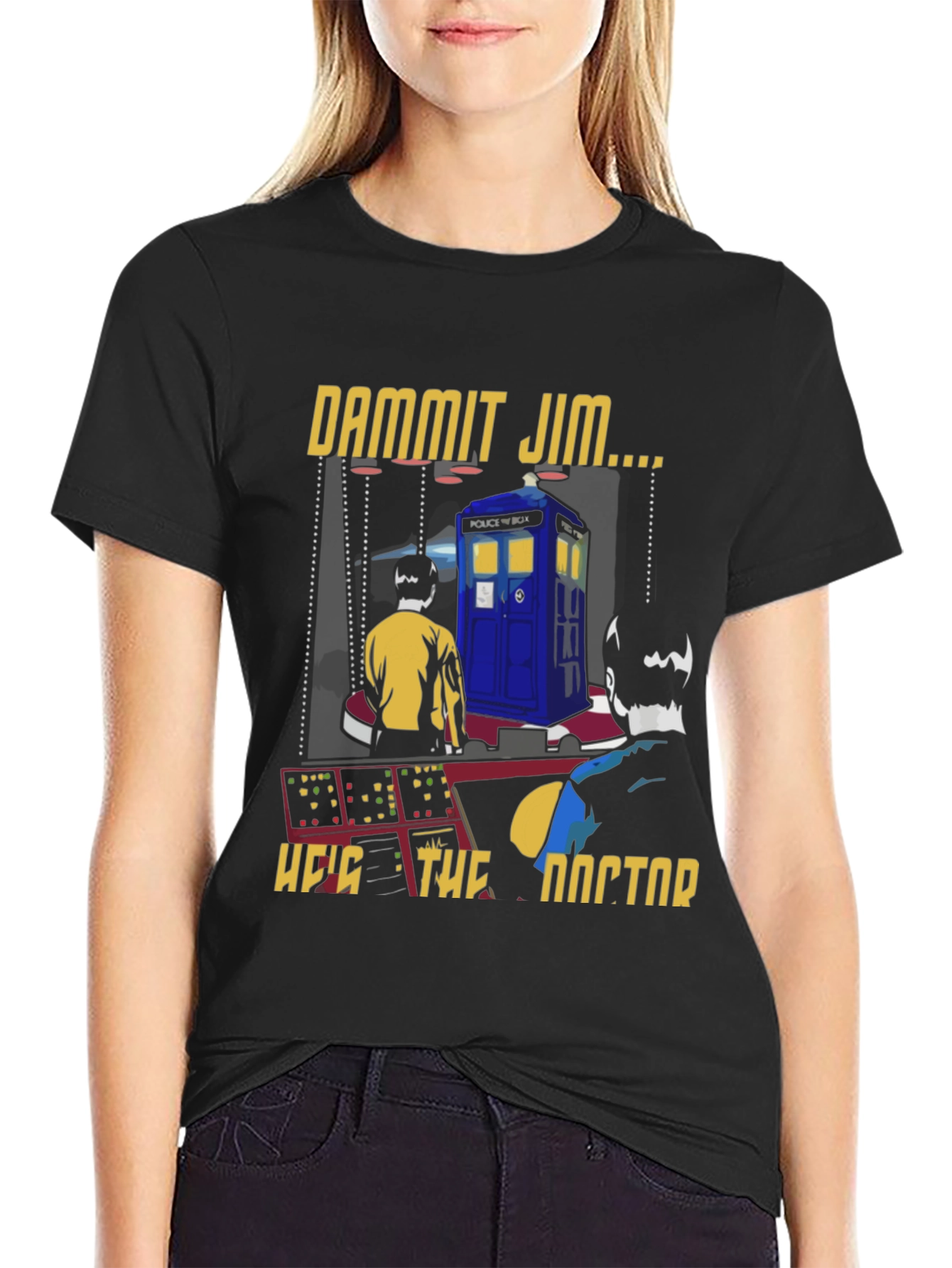 Dammit Jim Hes The Doctor T-Shirt