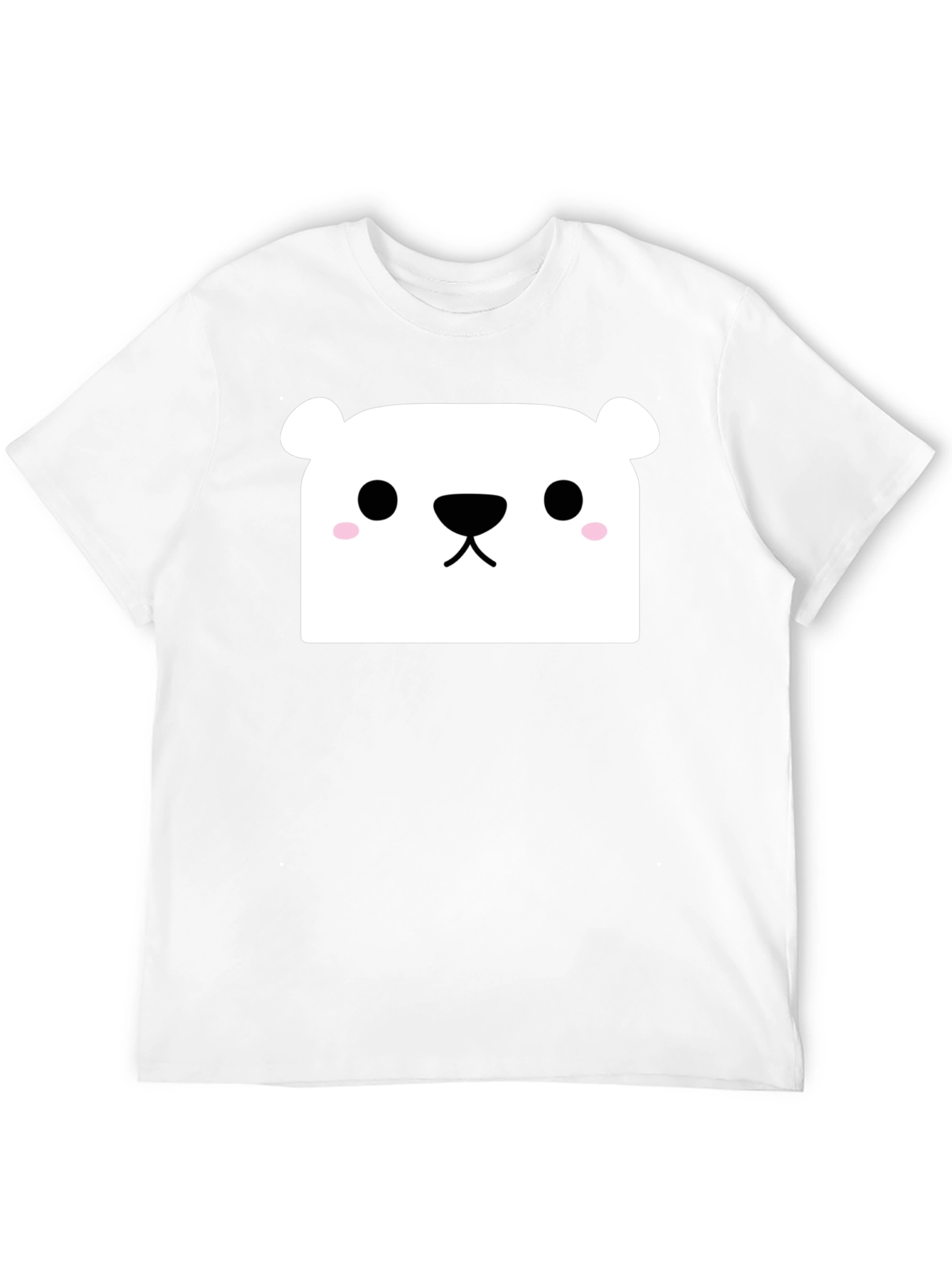 Cute Polar Bear Graphic T-Shirt - Soft Cotton Blend