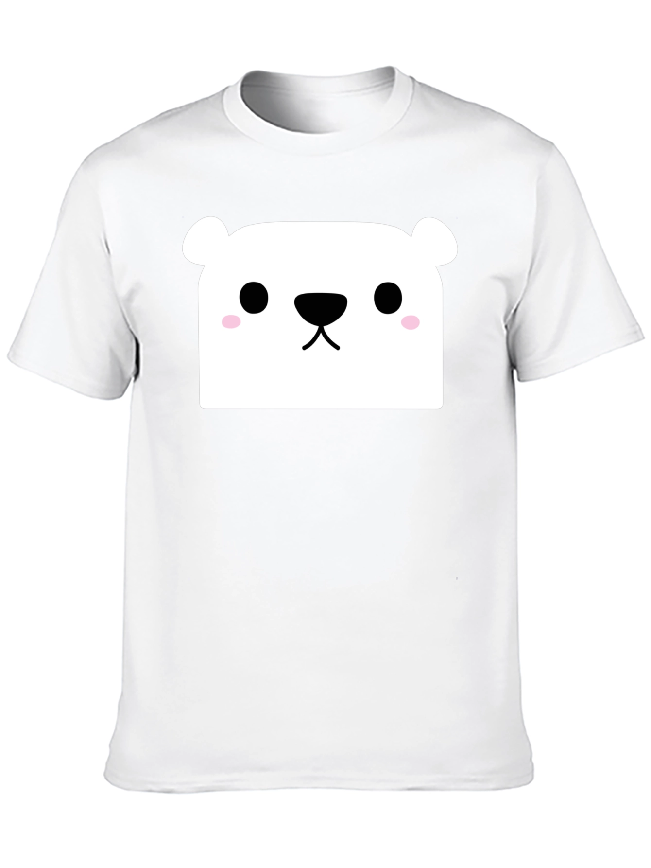 Cute Polar Bear Graphic T-Shirt - Soft Cotton Blend