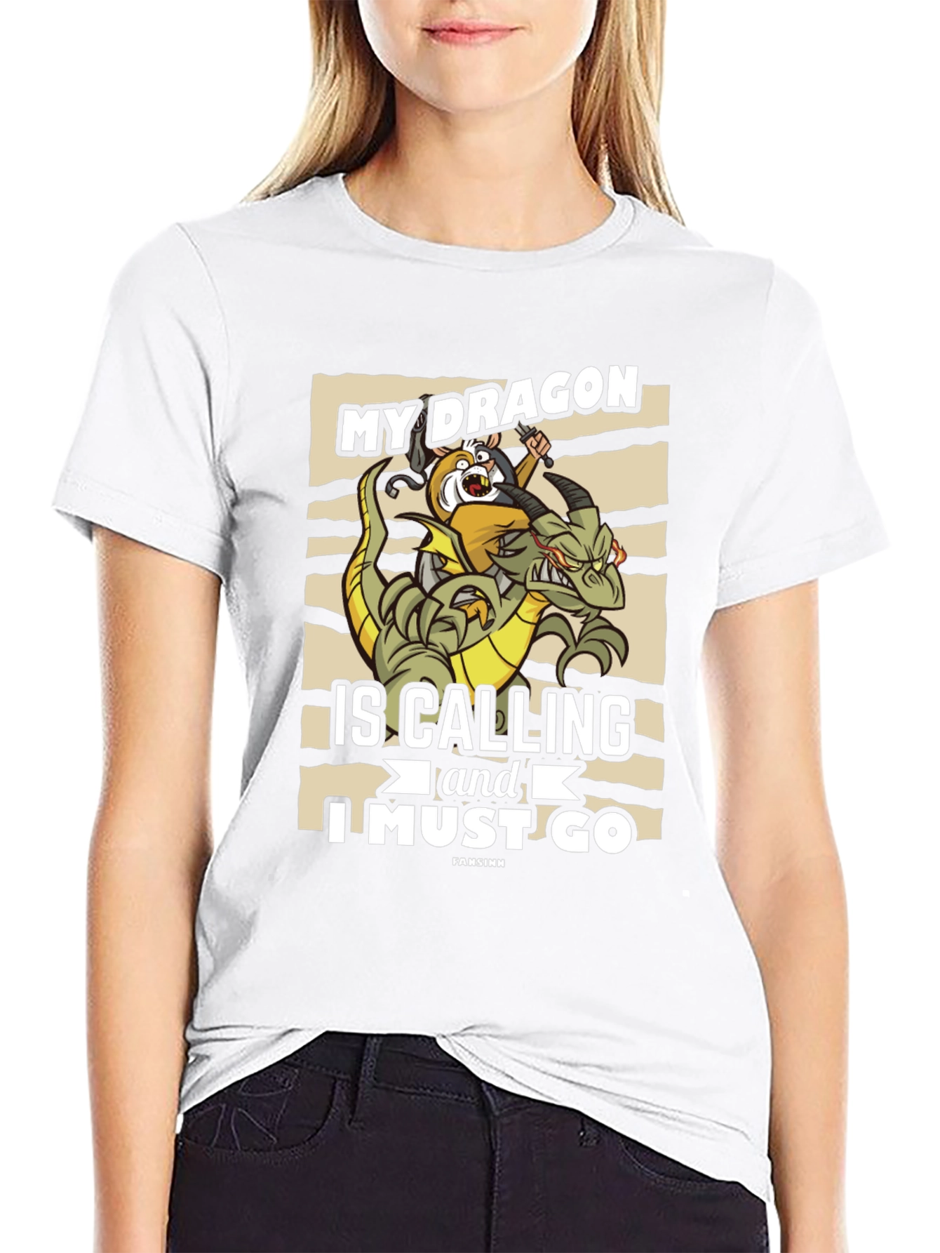 My Dragon Is Calling T-Shirt