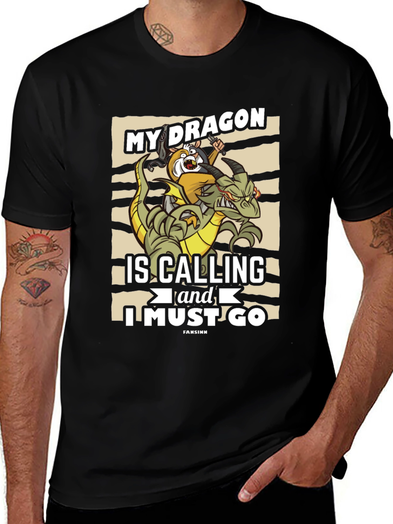 My Dragon Is Calling T-Shirt