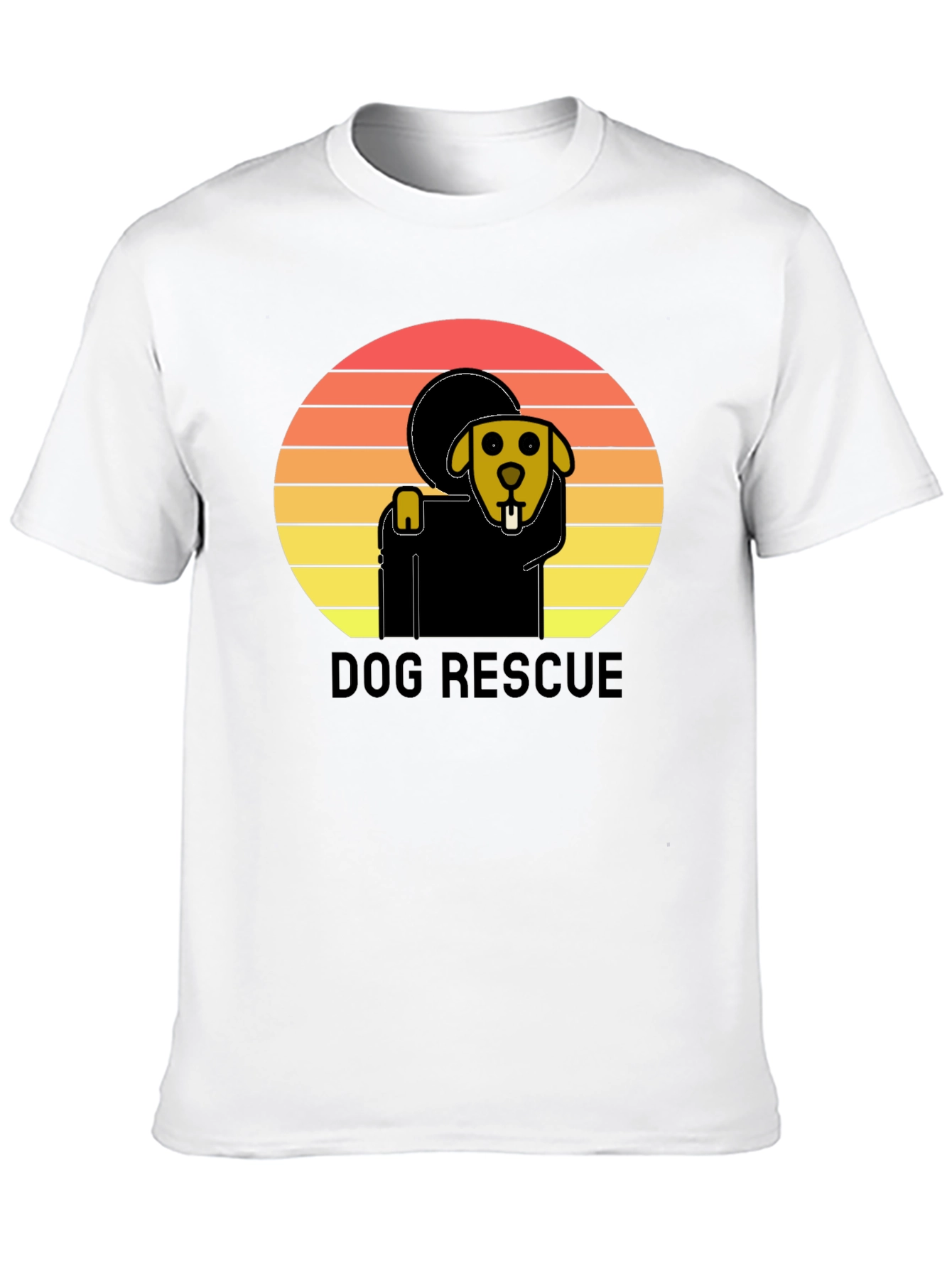 Dog Rescue Graphic T-Shirt