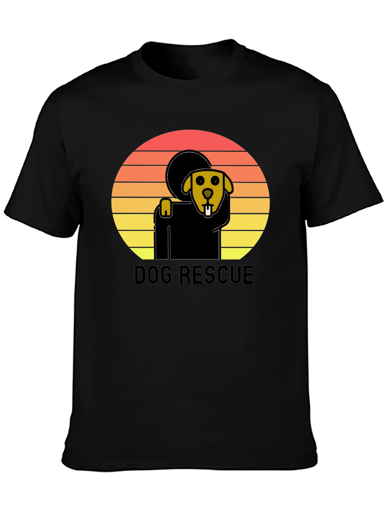 Dog Rescue Graphic T-Shirt