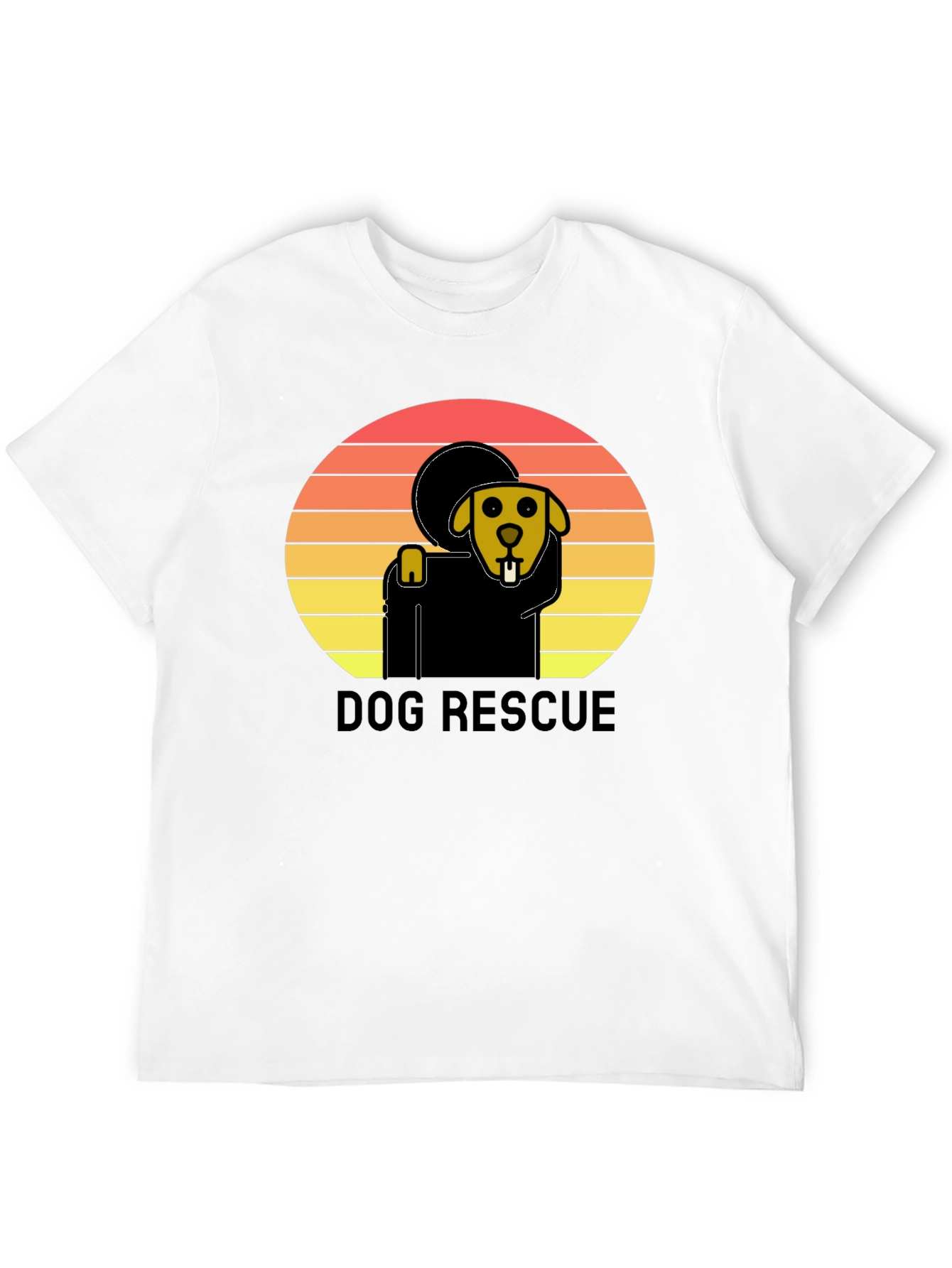 Dog Rescue Graphic T-Shirt