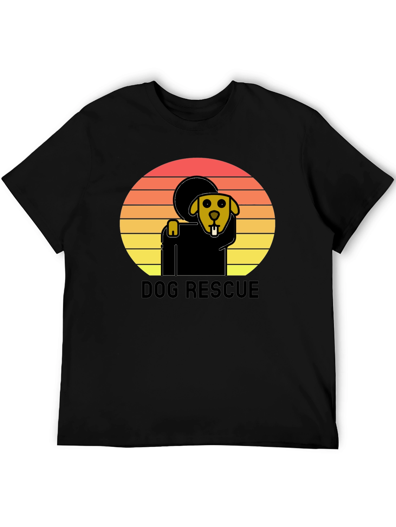 Dog Rescue Graphic T-Shirt
