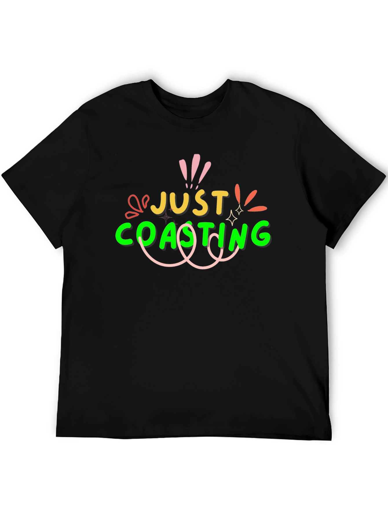Just Coasting Graphic T-Shirt