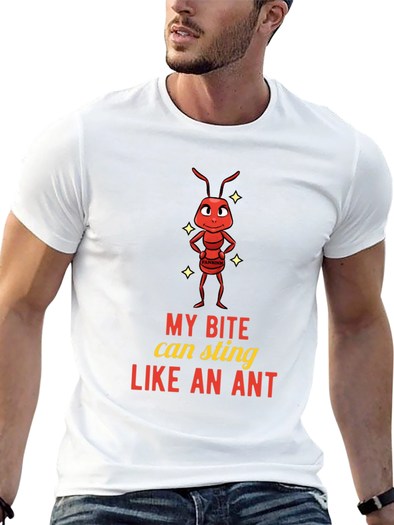 Funny Ant Bite Sting T-Shirt