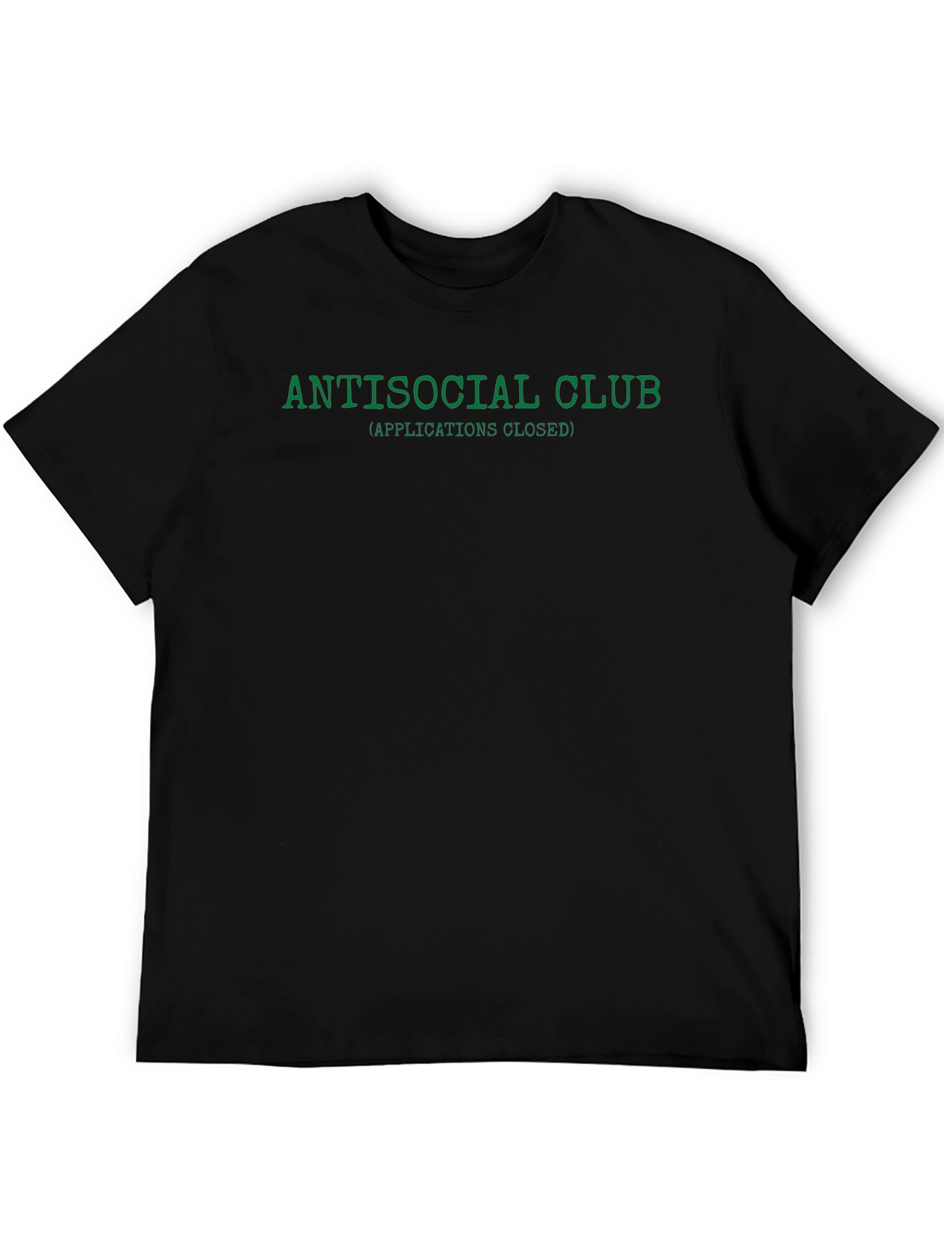 Antisocial Club Graphic Tee - Applications Closed
