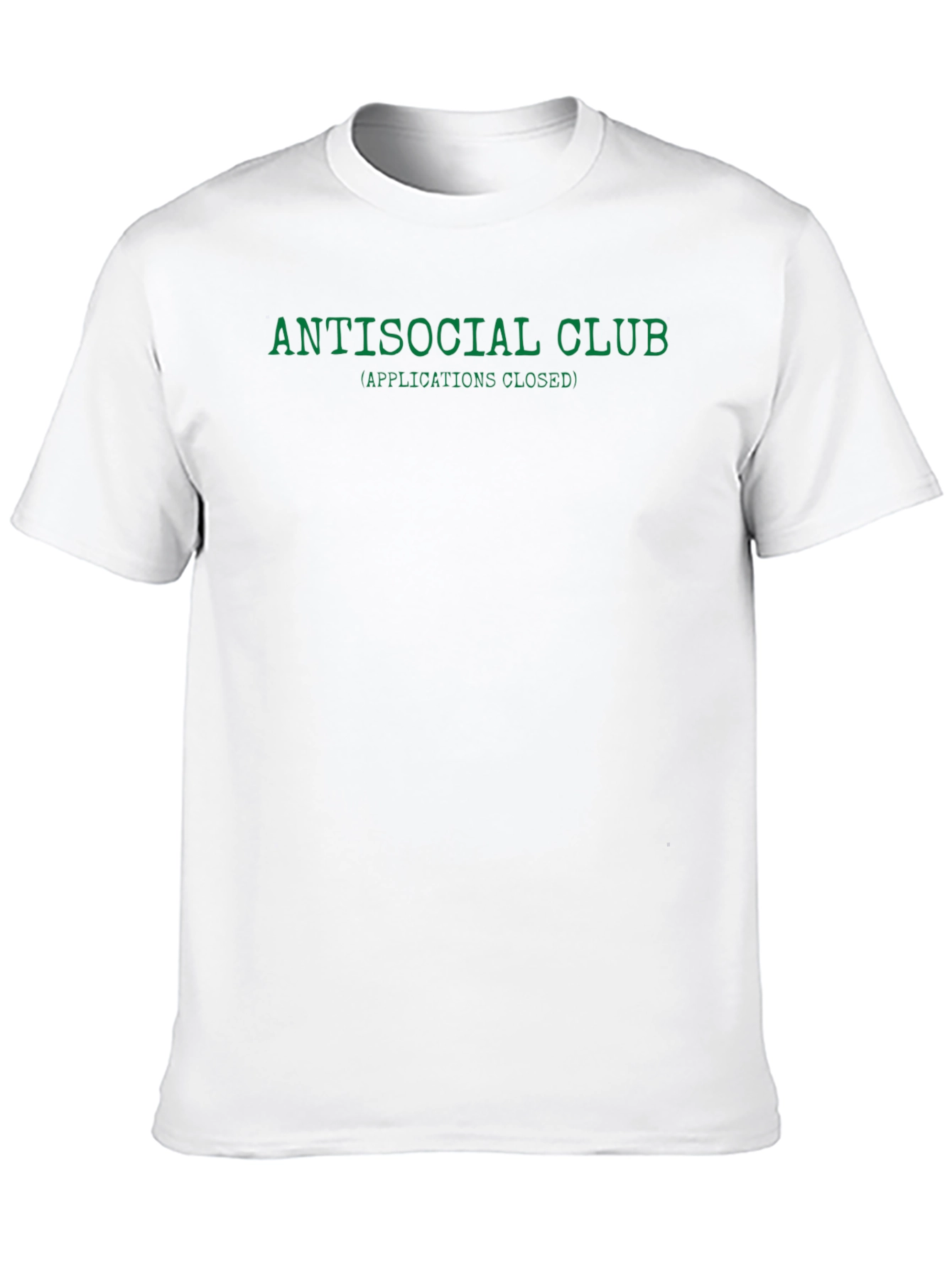 Antisocial Club Graphic Tee - Applications Closed
