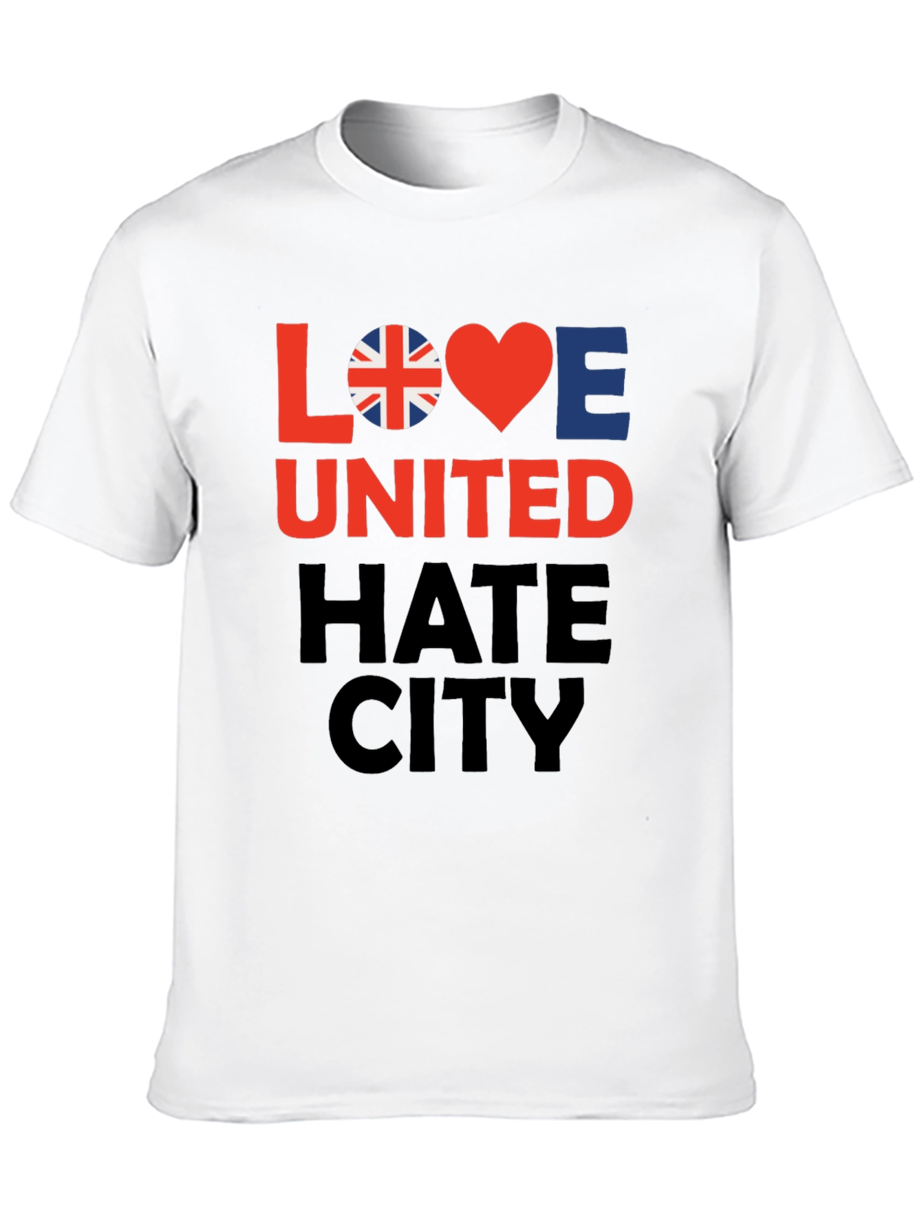 Love United Hate City Graphic T-Shirt