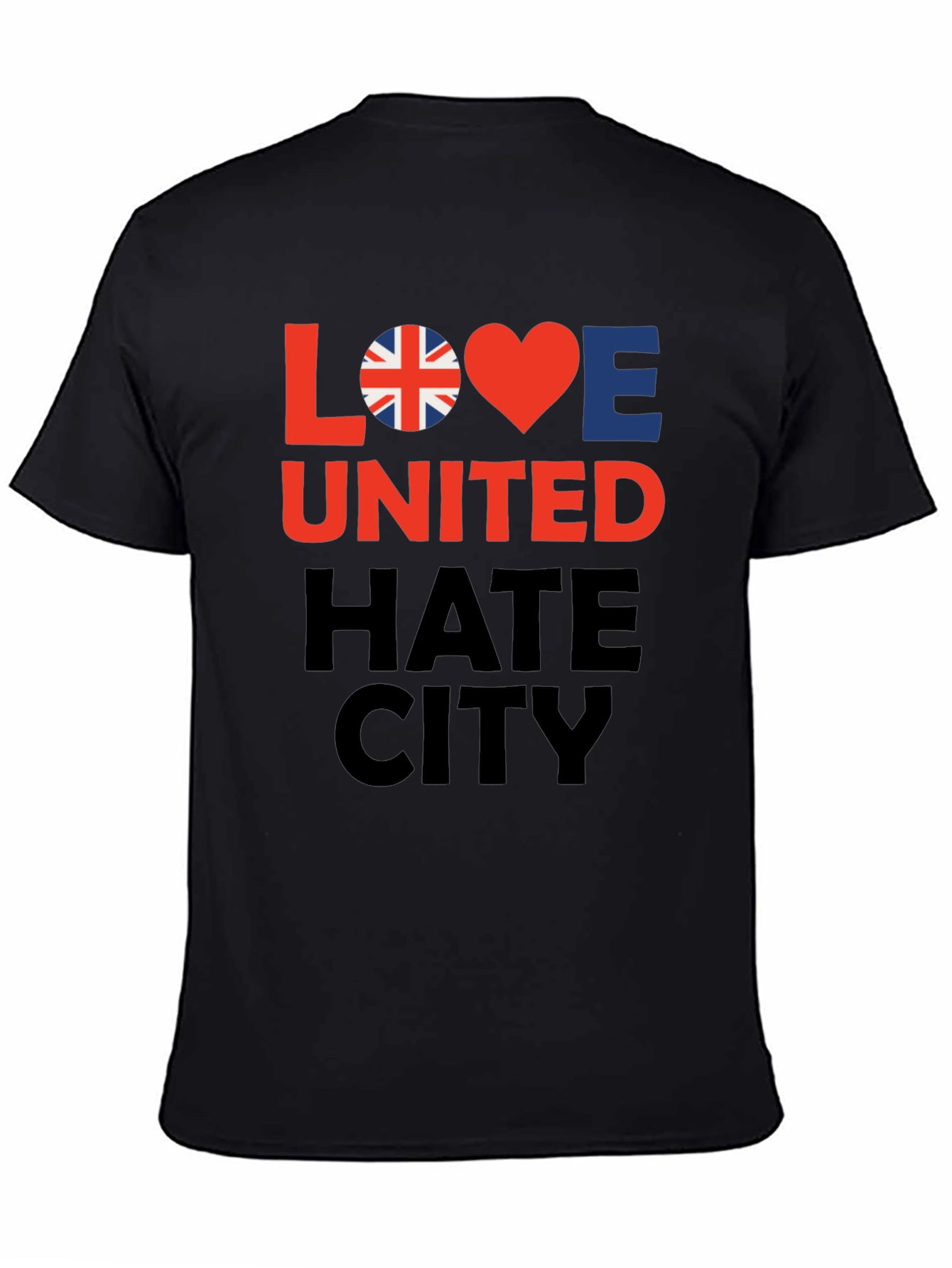 Love United Hate City Graphic T-Shirt