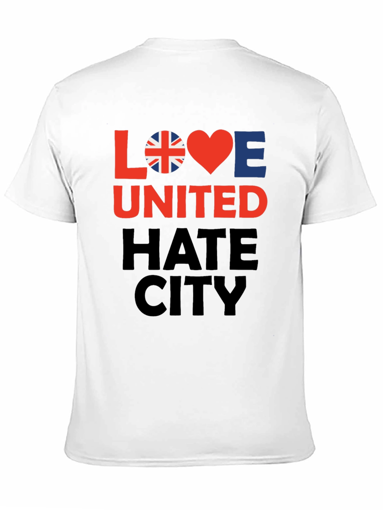 Love United Hate City Graphic T-Shirt
