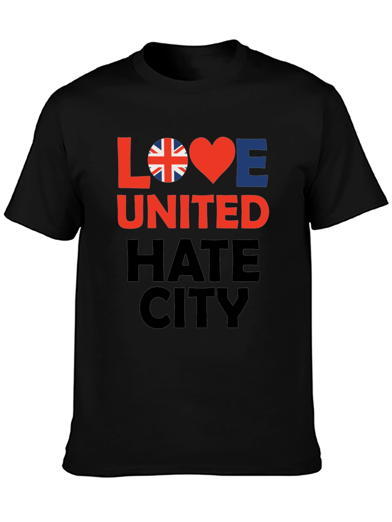 Love United Hate City Graphic T-Shirt