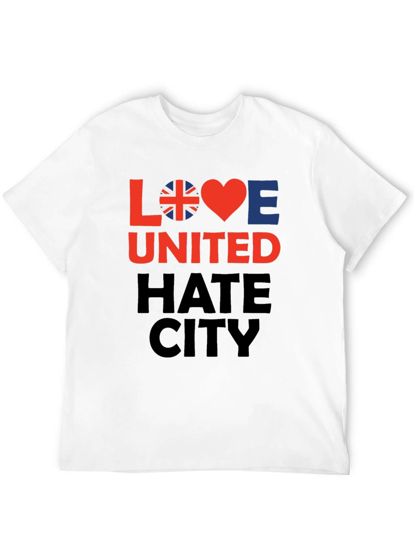 Love United Hate City Graphic T-Shirt
