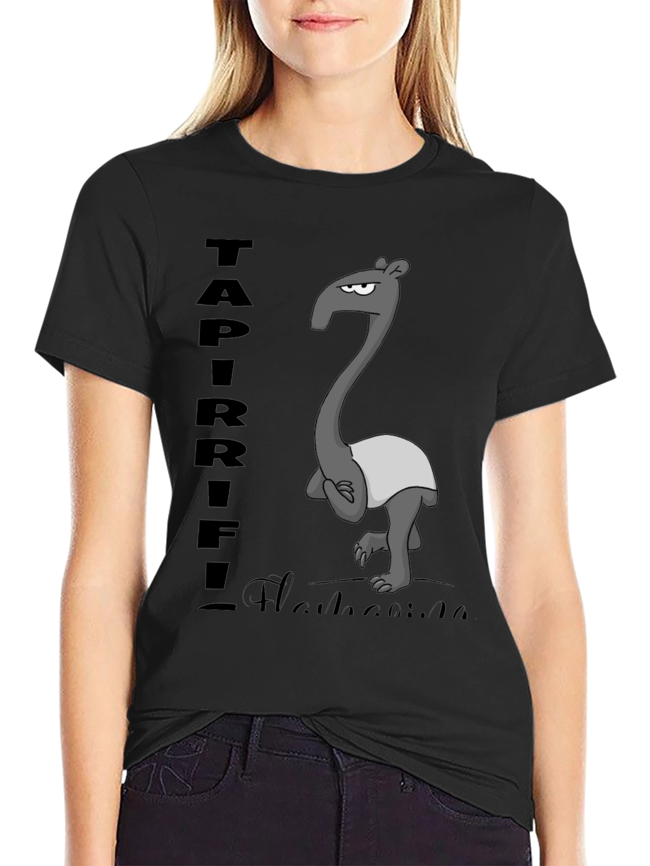 Tapir T-Shirt - Funny Cartoon Animal Tee