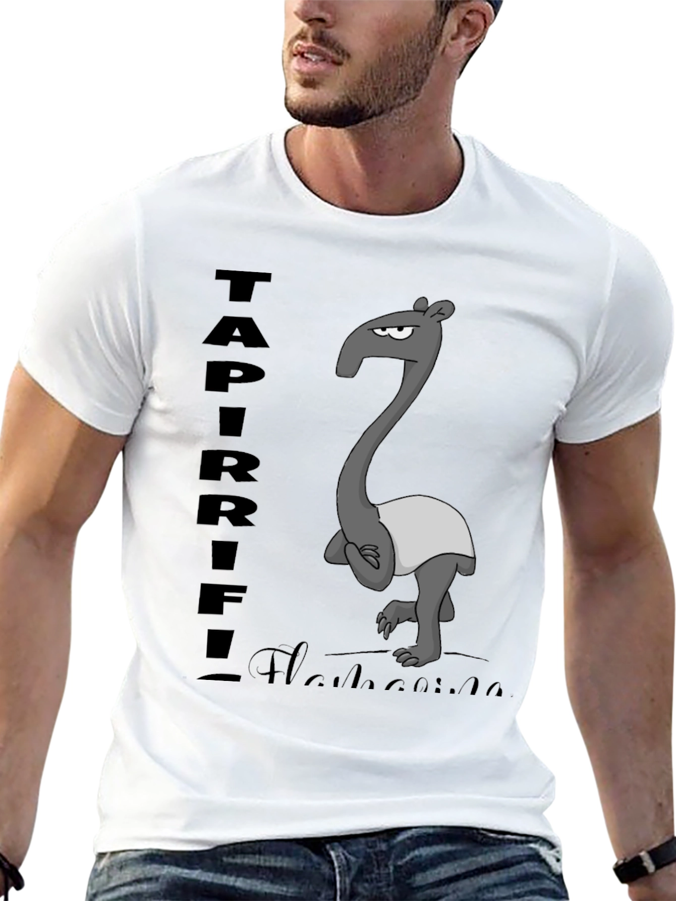 Tapir T-Shirt - Funny Cartoon Animal Tee