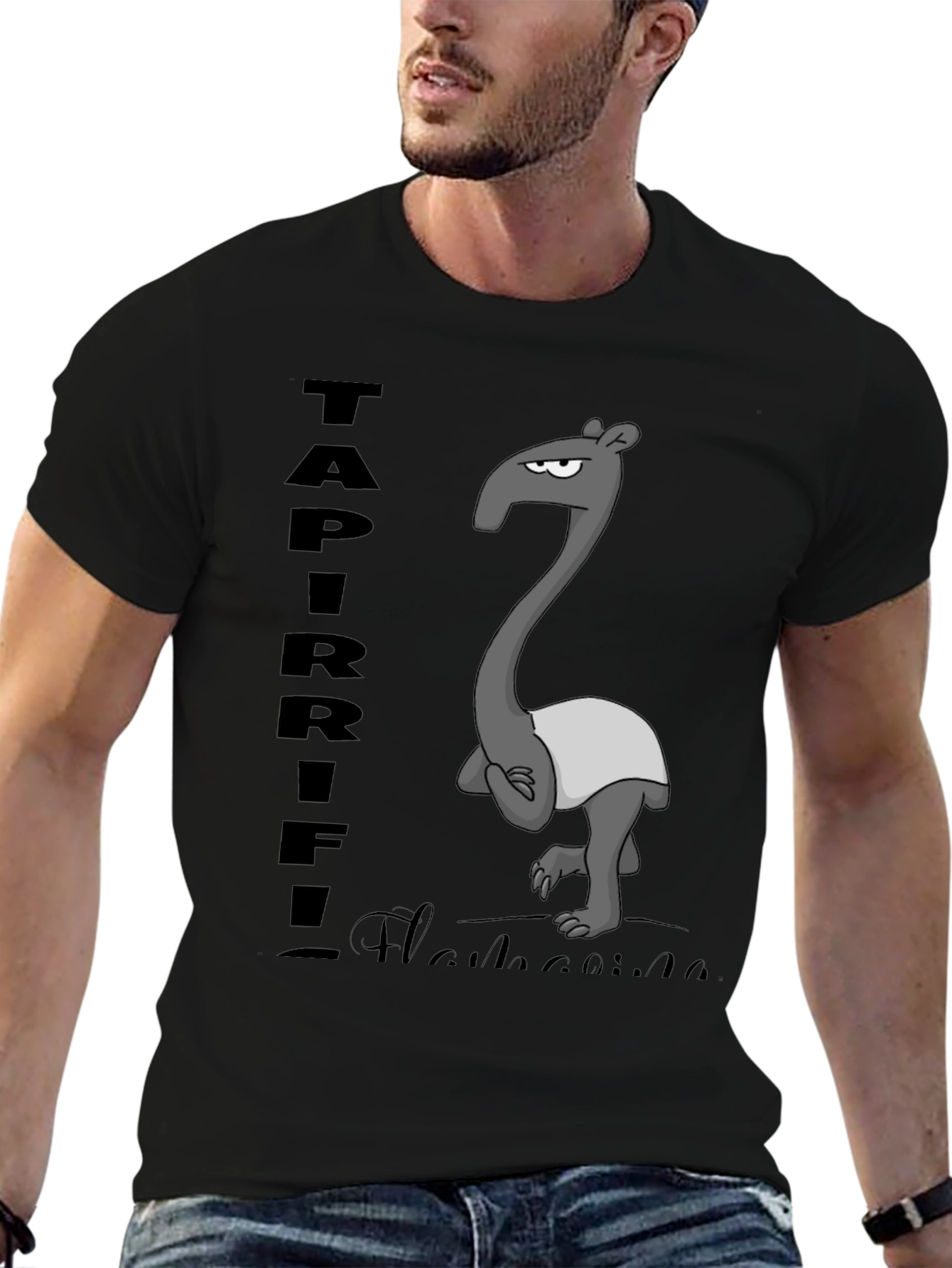 Tapir T-Shirt - Funny Cartoon Animal Tee