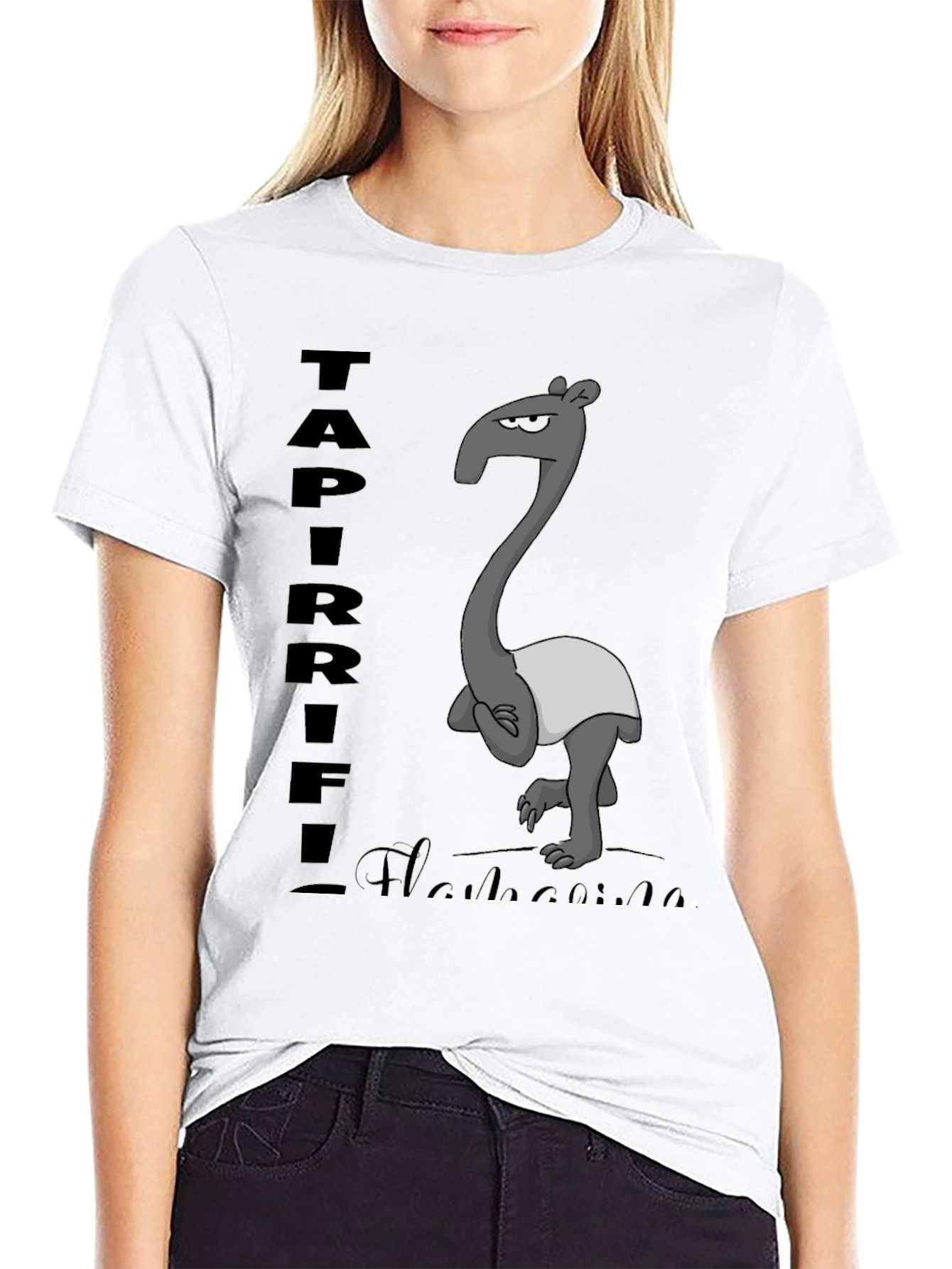 Tapir T-Shirt - Funny Cartoon Animal Tee