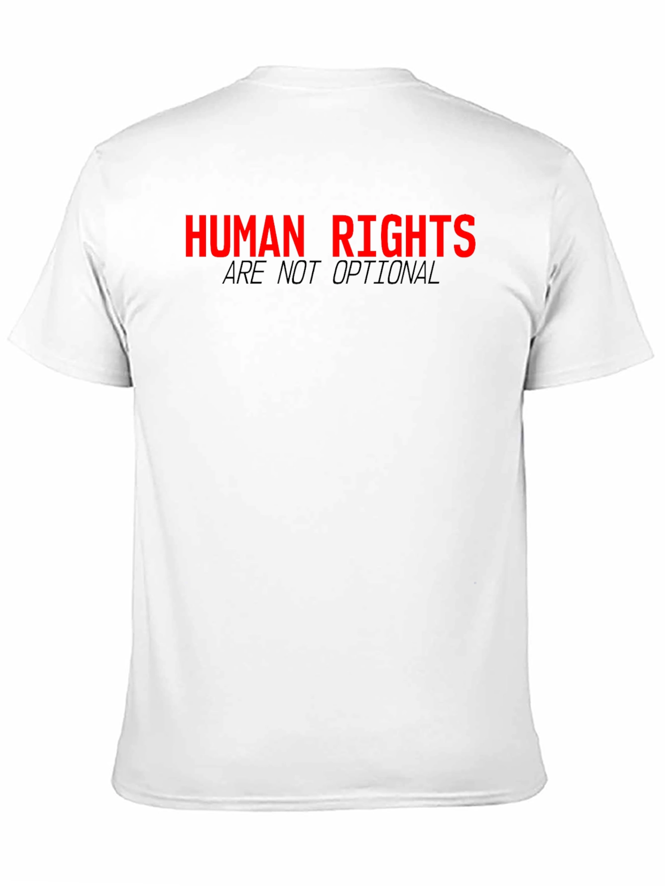 Human Rights Activist Black T-Shirt