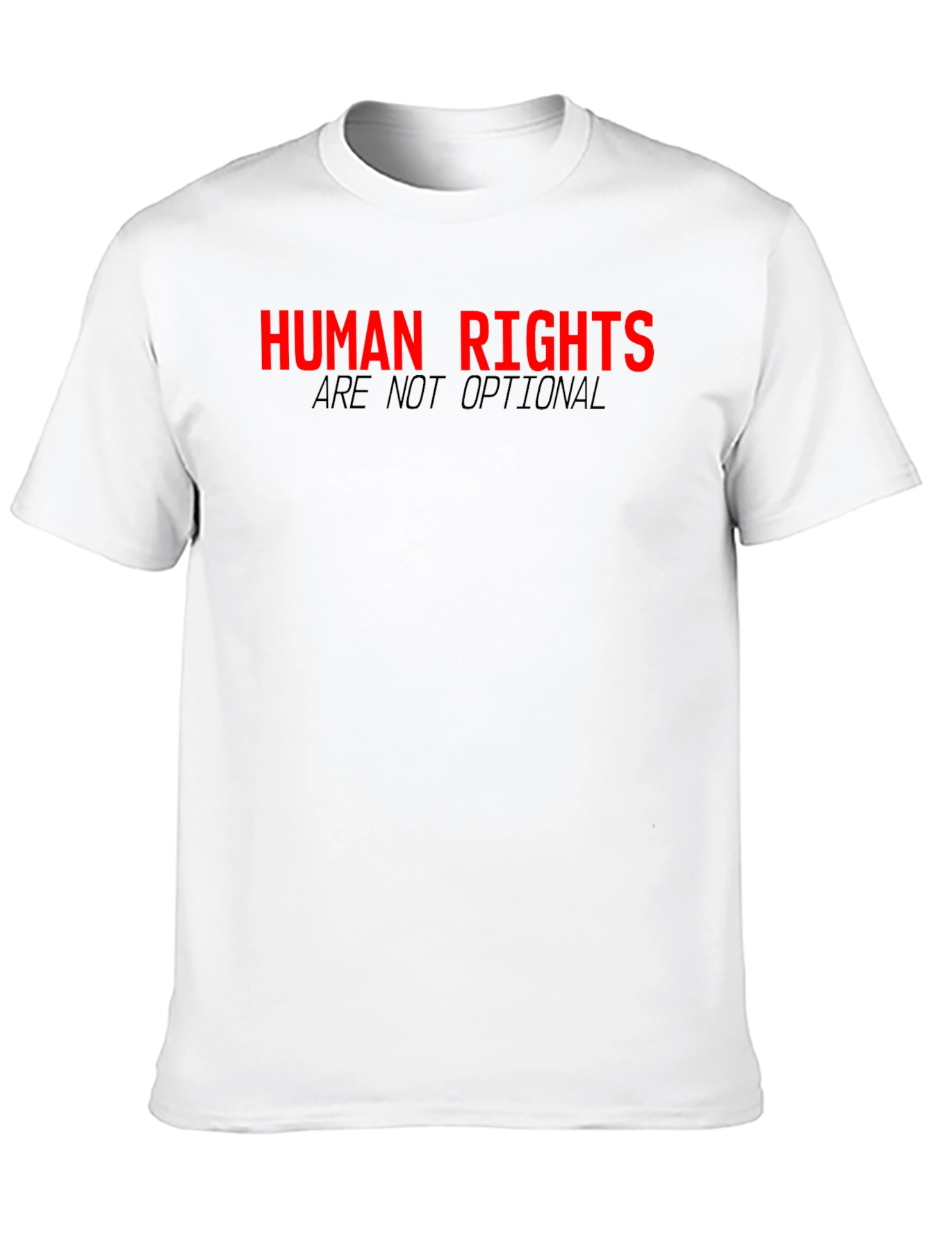 Human Rights Activist Black T-Shirt