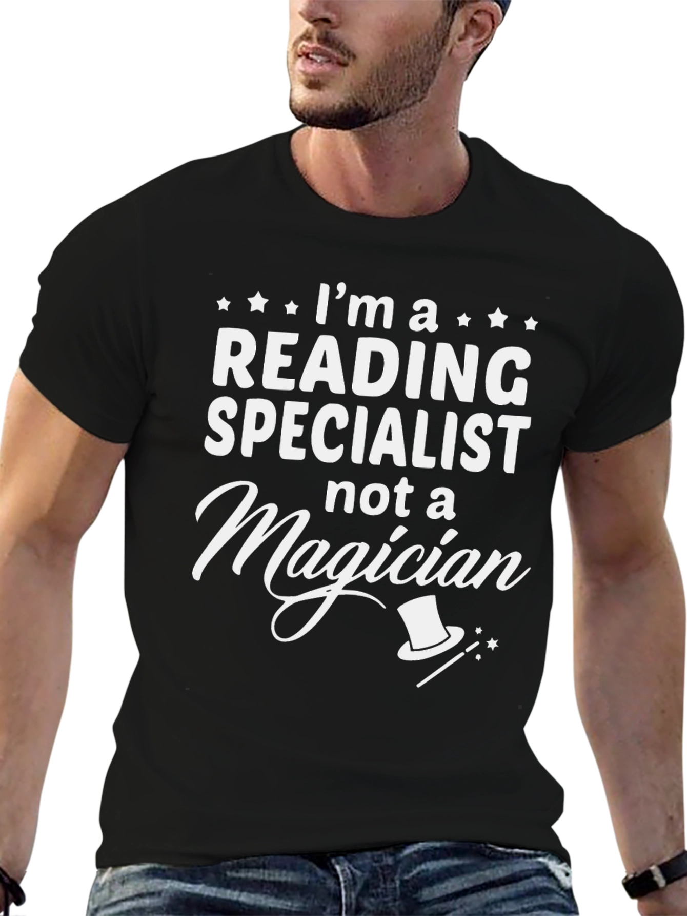 Reading Specialist T-Shirt Not a Magician