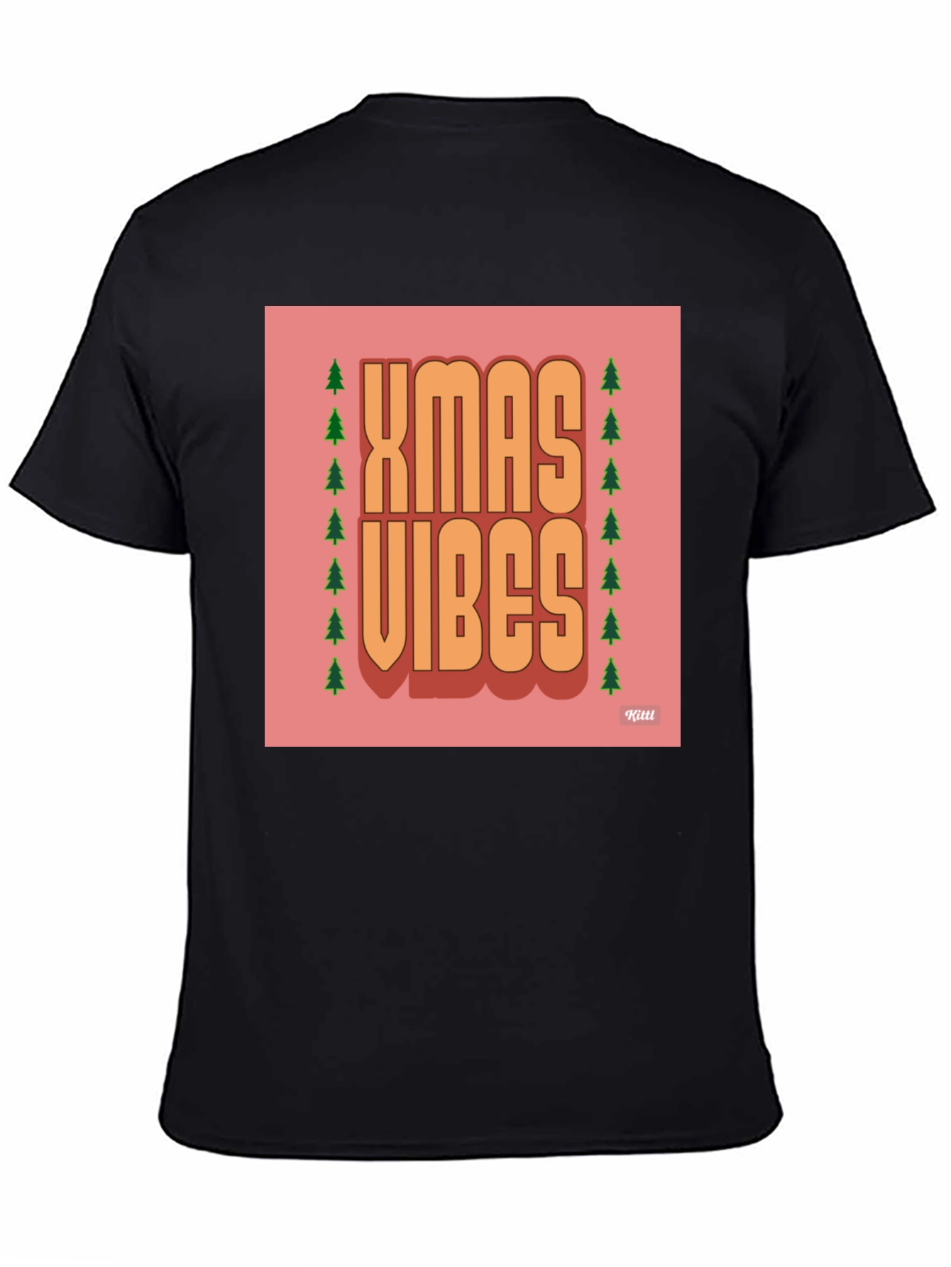 Xmas Vibes Graphic Tee - Holiday Season