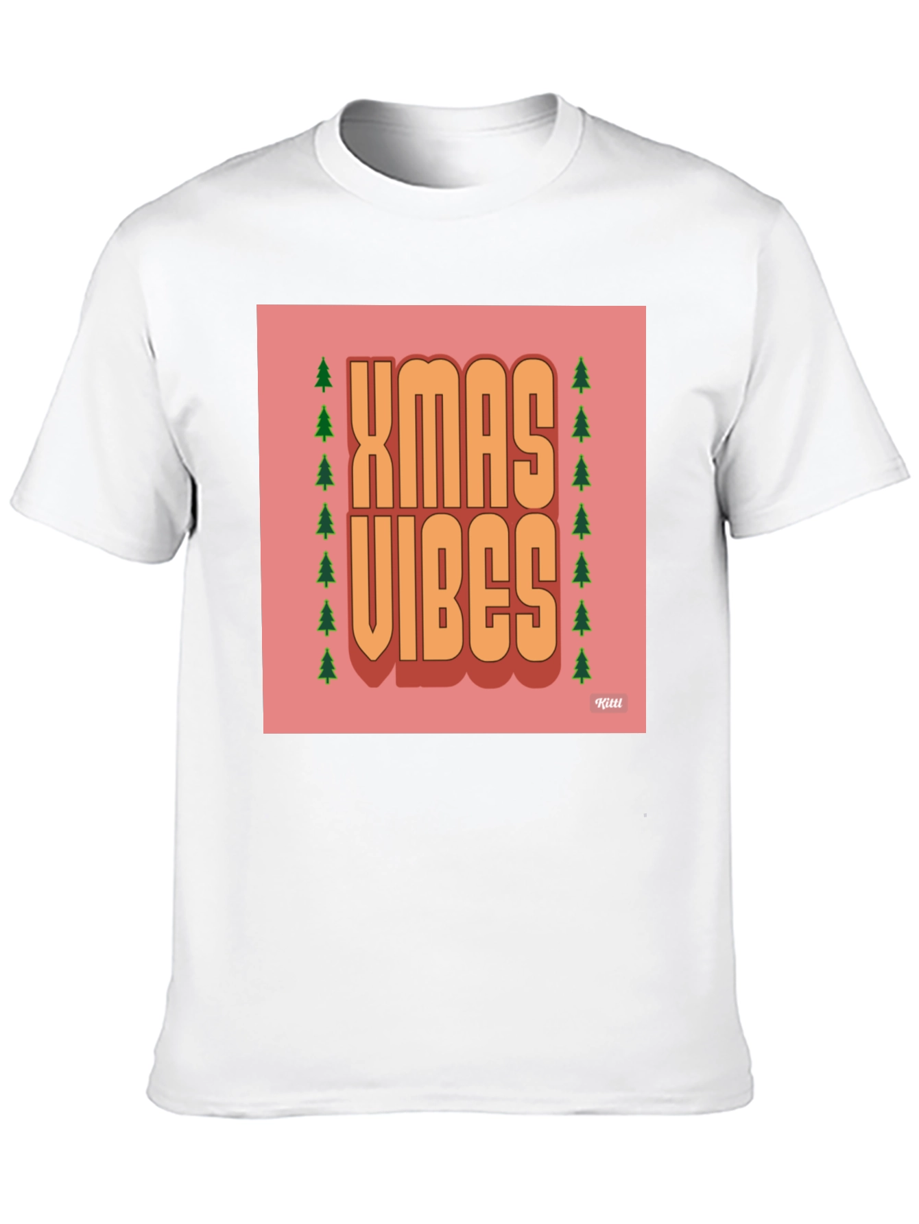 Xmas Vibes Graphic Tee - Holiday Season