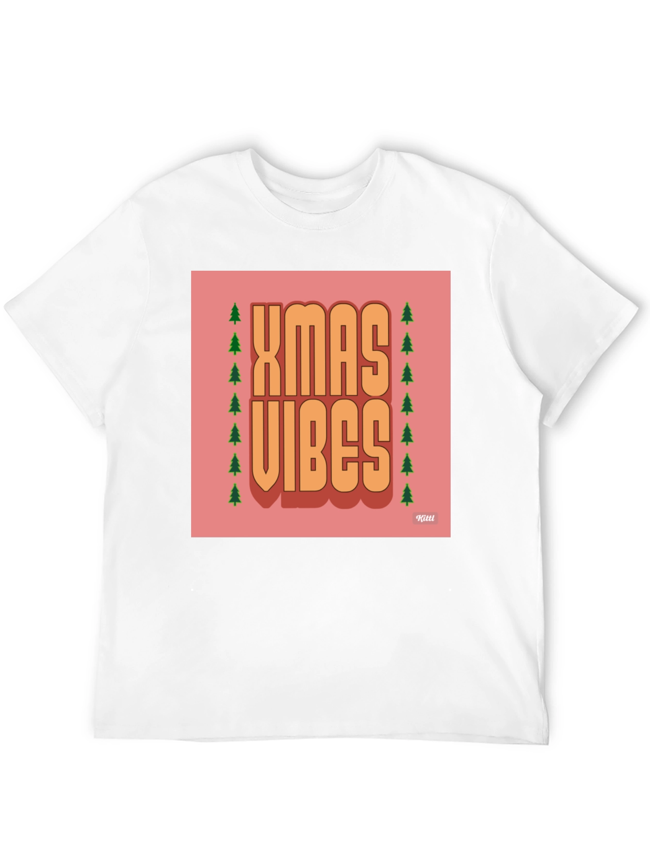 Xmas Vibes Graphic Tee - Holiday Season