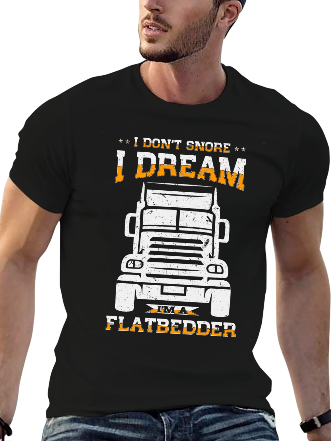 I Dream Im A Flatbedder Trucker T-Shirt