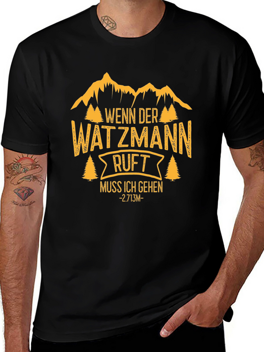 Watzmann Ruf T-Shirt - Mountain Adventure Tee