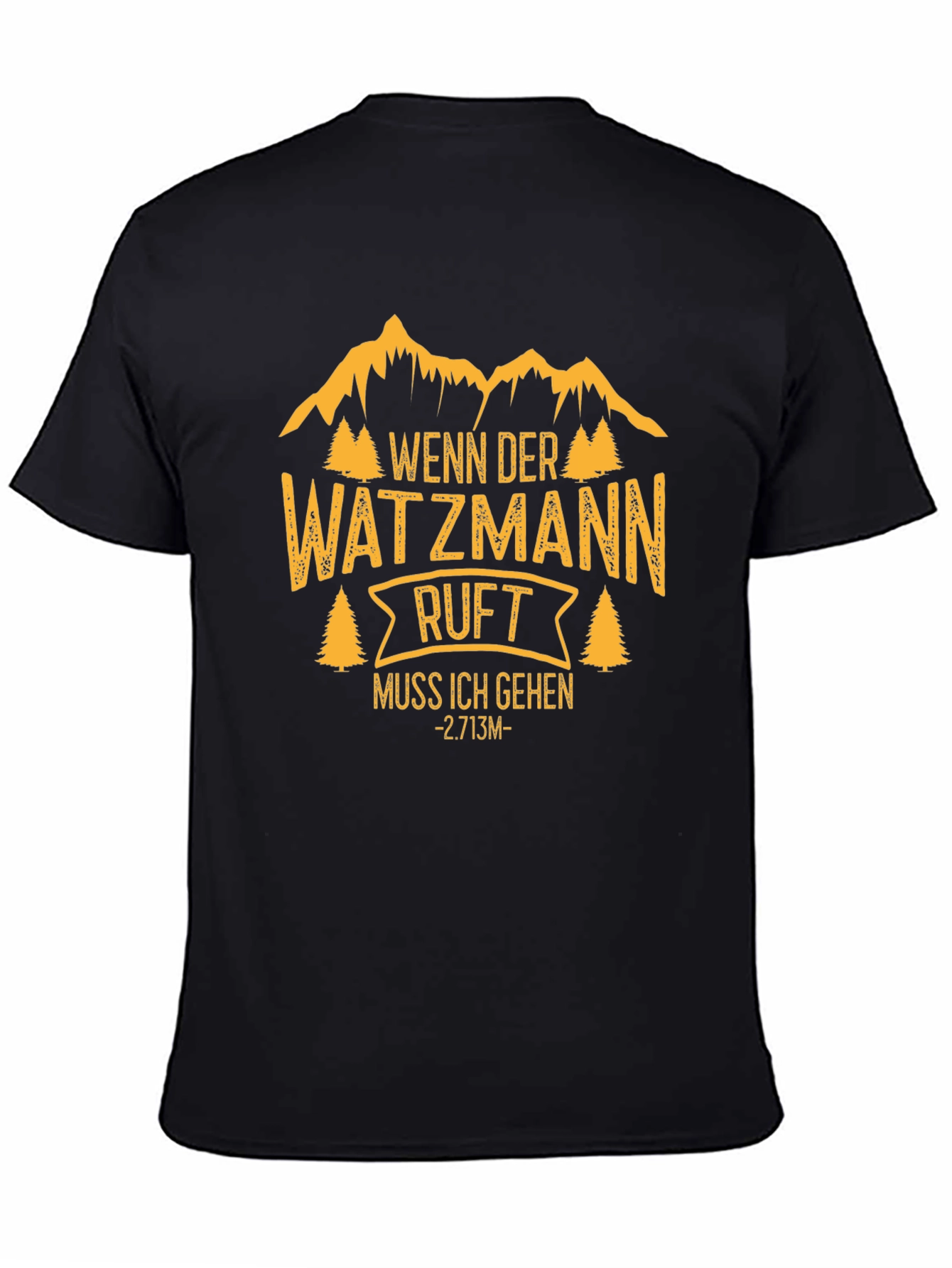 Watzmann Ruf T-Shirt - Mountain Adventure Tee