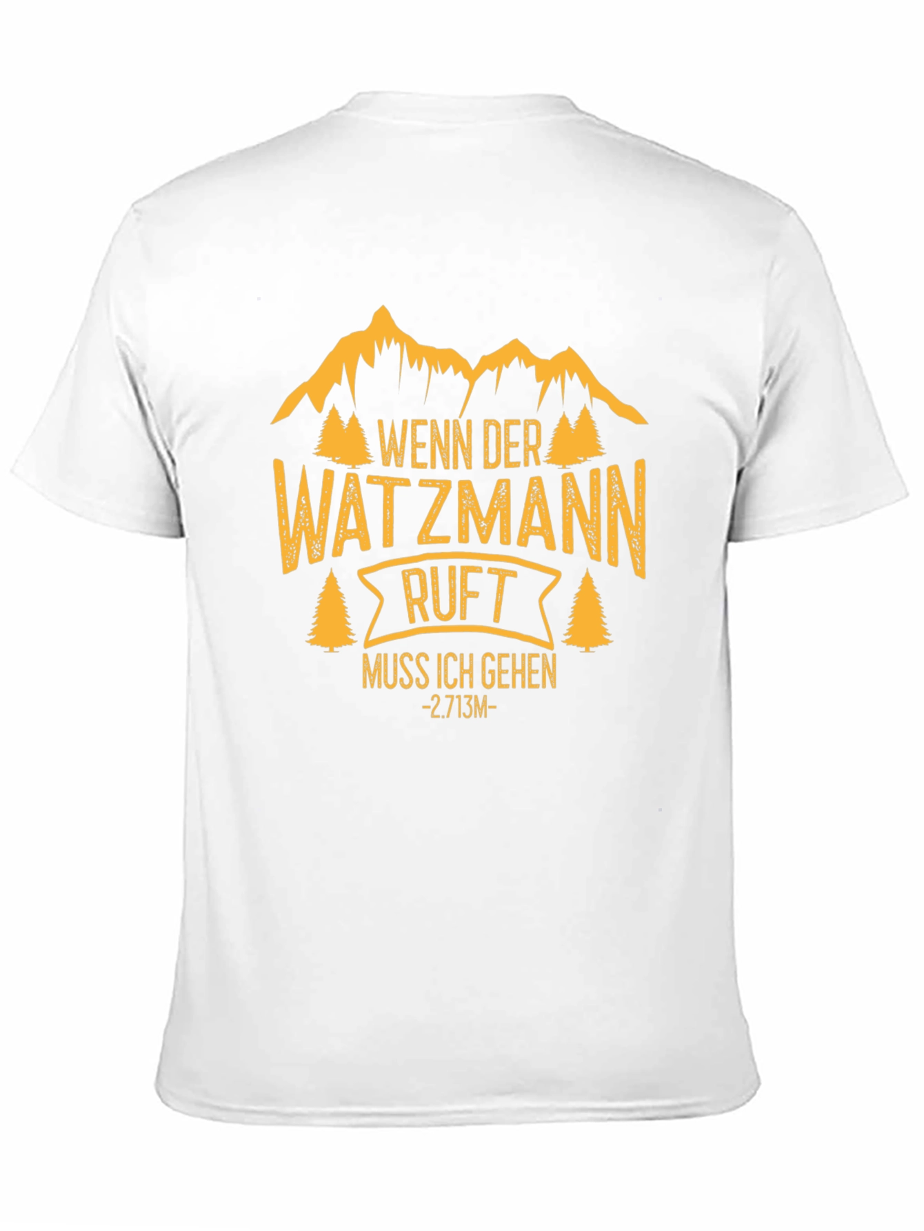Watzmann Ruf T-Shirt - Mountain Adventure Tee