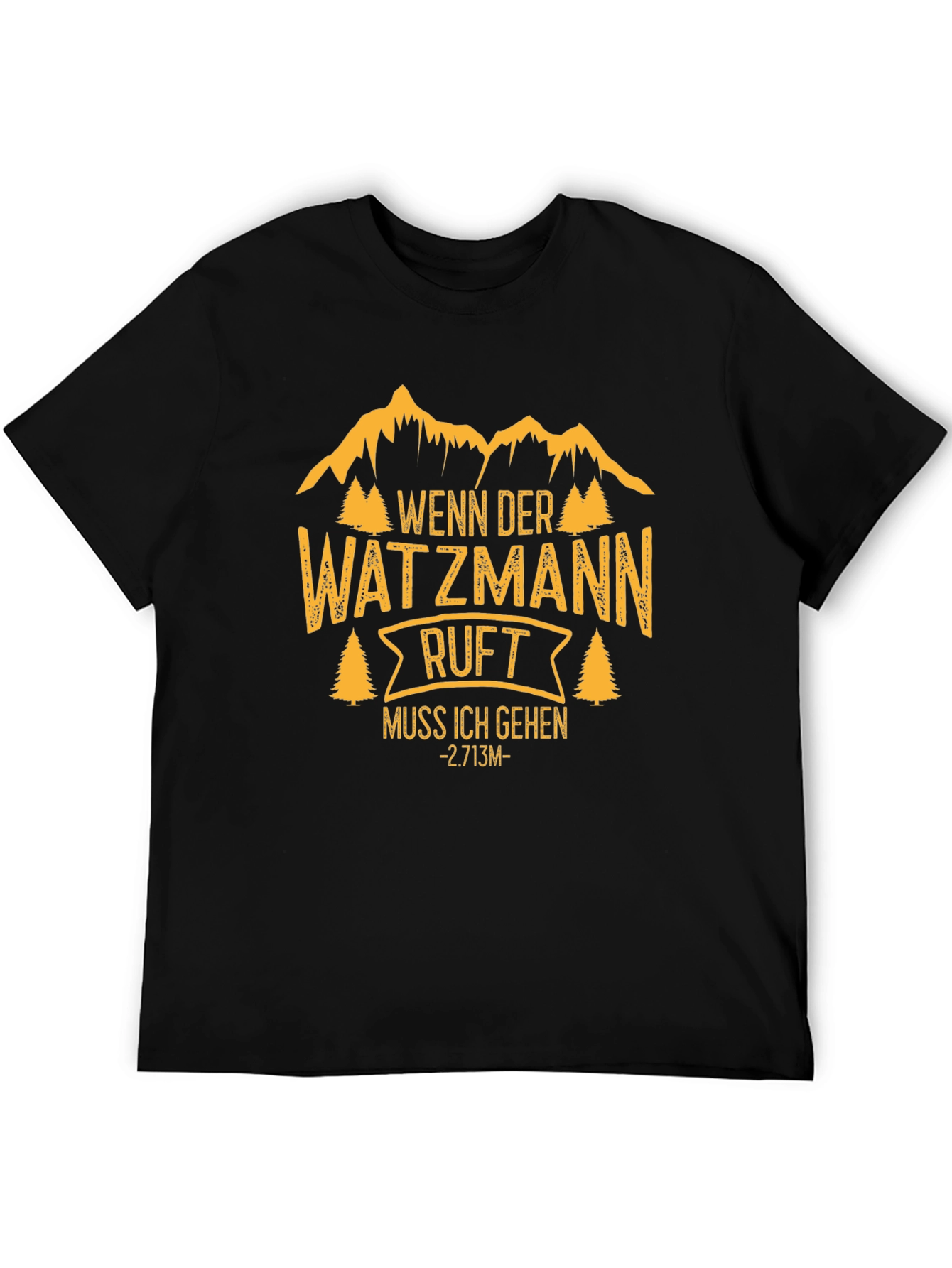 Watzmann Ruf T-Shirt - Mountain Adventure Tee