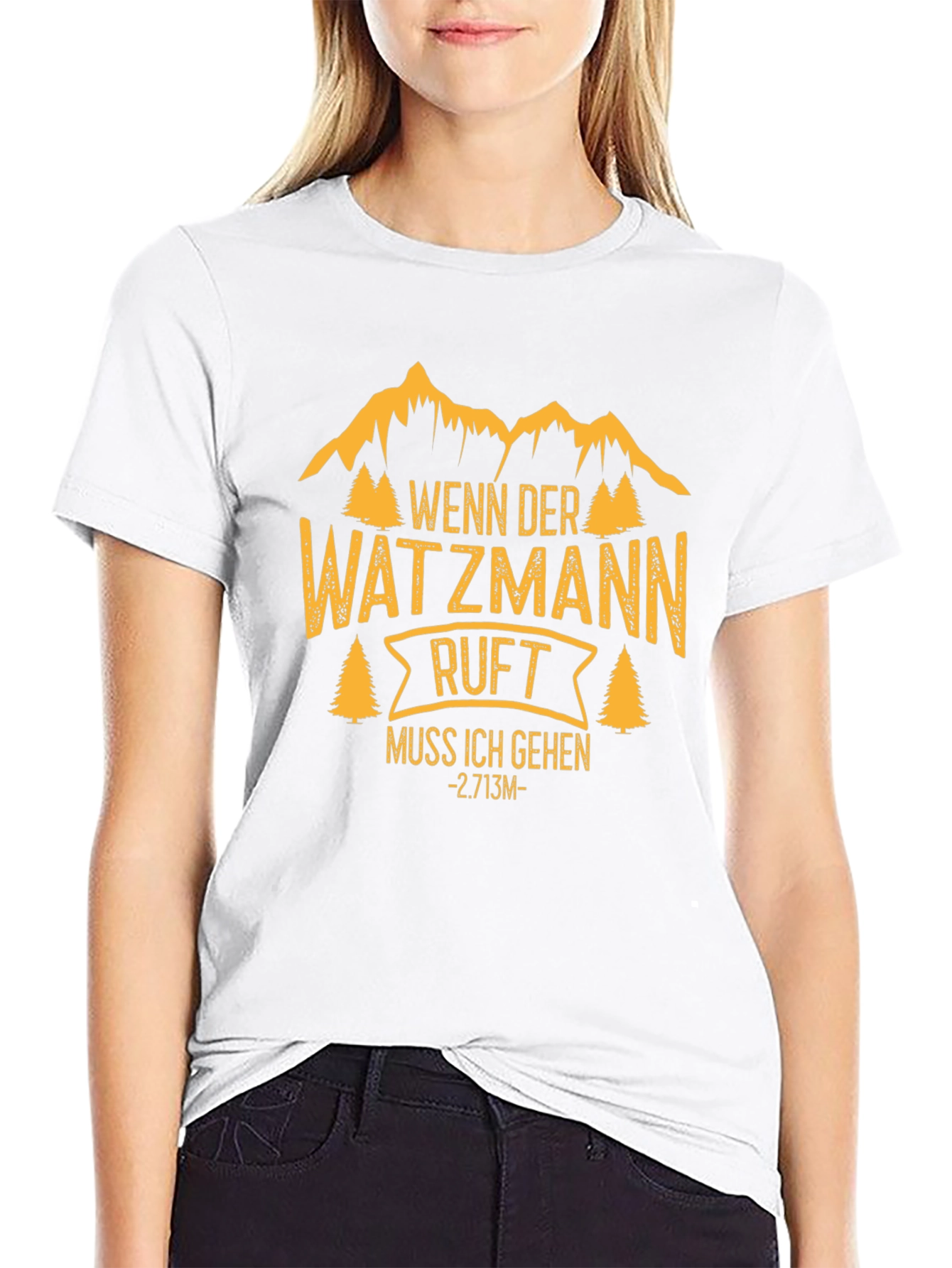 Watzmann Ruf T-Shirt - Mountain Adventure Tee