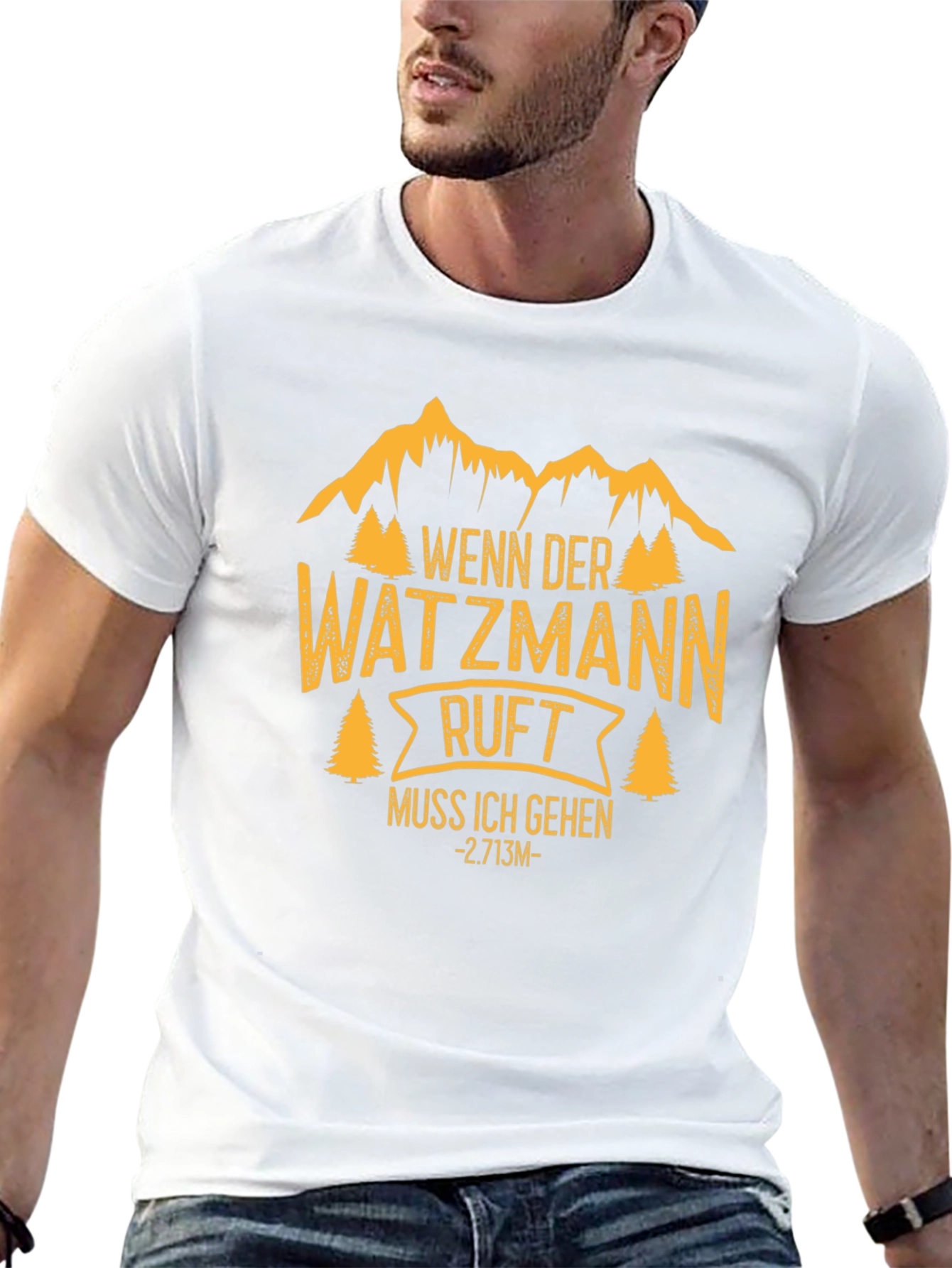 Watzmann Ruf T-Shirt - Mountain Adventure Tee