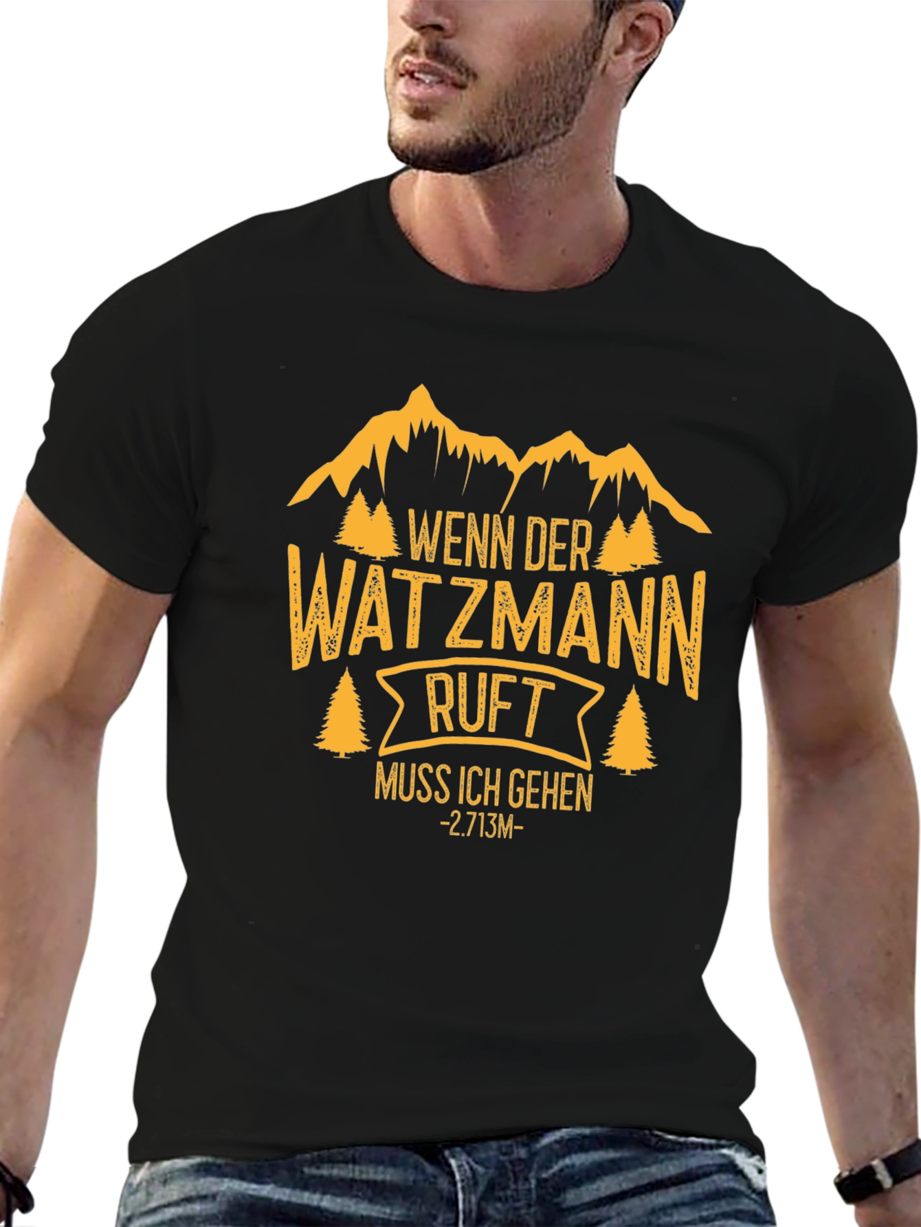 Watzmann Ruf T-Shirt - Mountain Adventure Tee