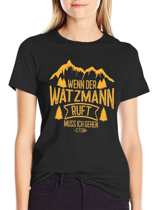 Watzmann Ruf T-Shirt - Mountain Adventure Tee