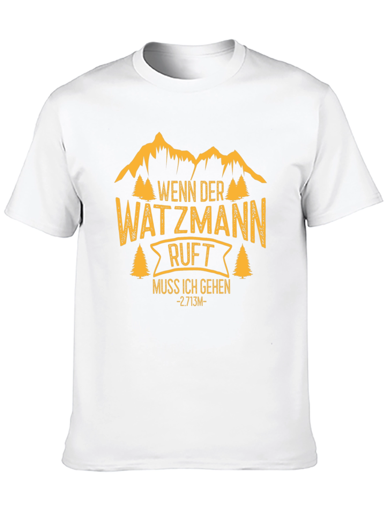 Watzmann Ruf T-Shirt - Mountain Adventure Tee